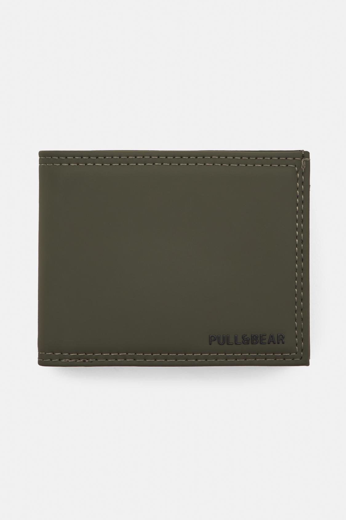 Carteras En Pull And Bear Cartera STWD Efecto Piel Geométrico