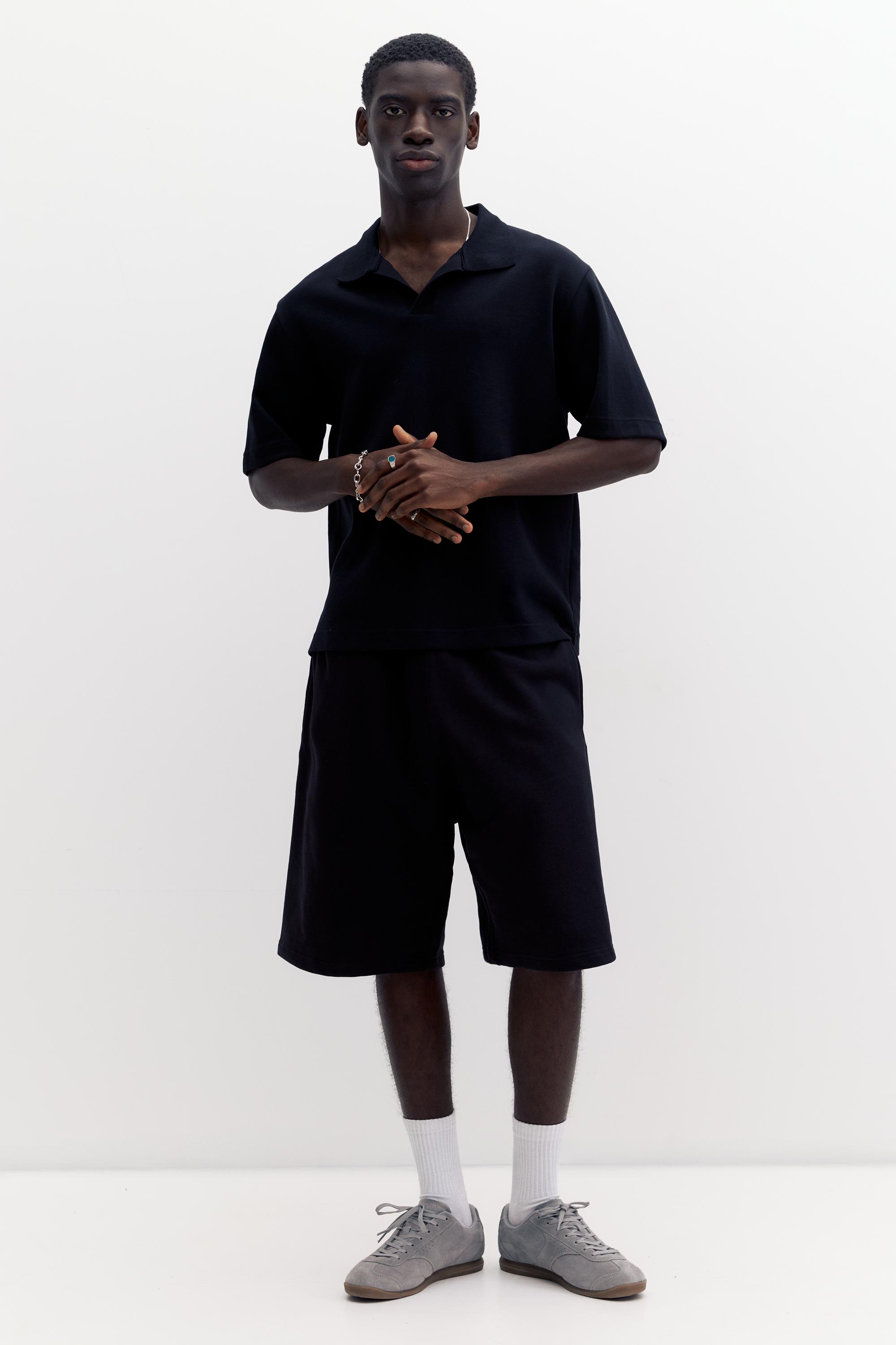 Kısa kollu interlok polo - Görsel 19