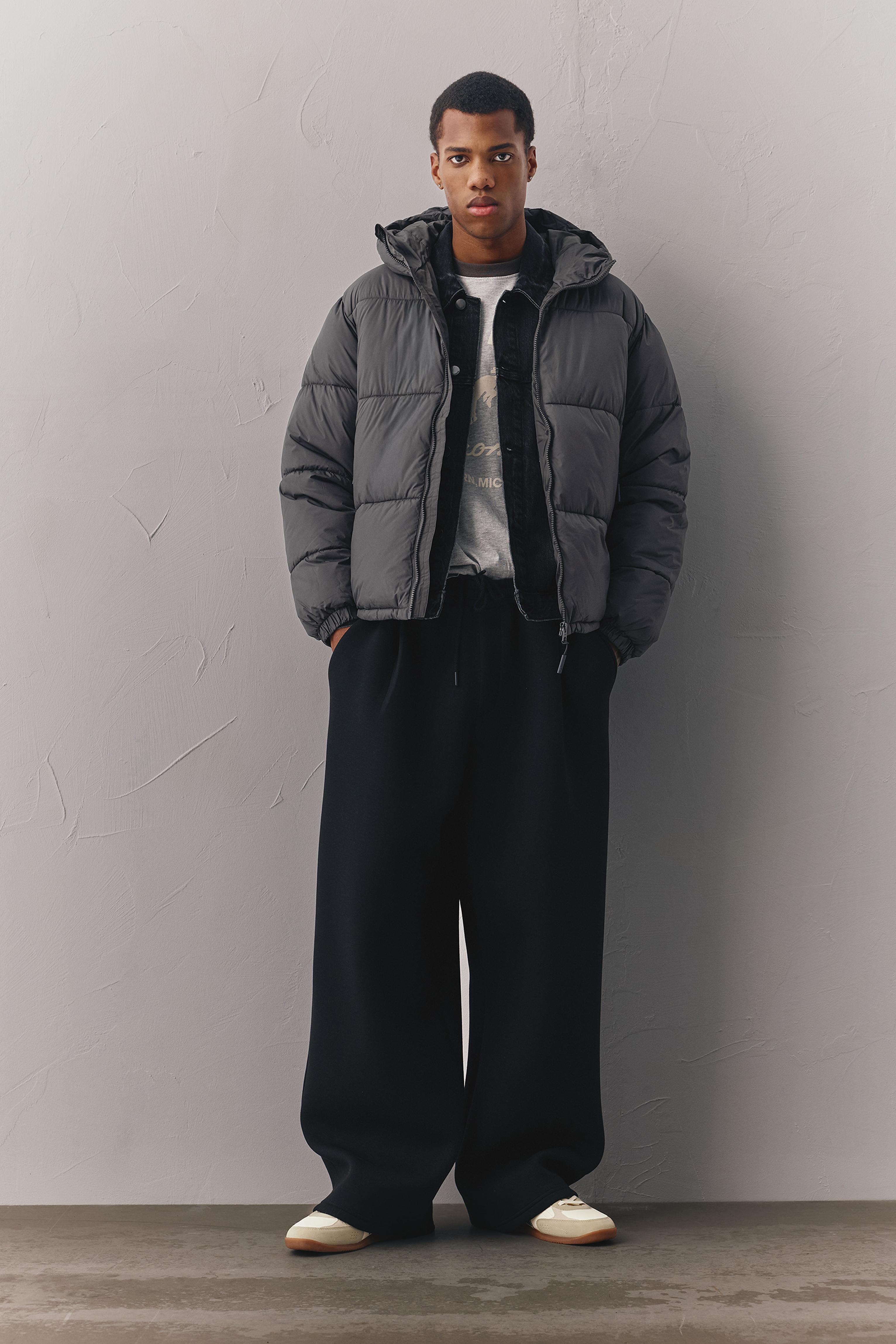 Steppjacke Mit Kapuze