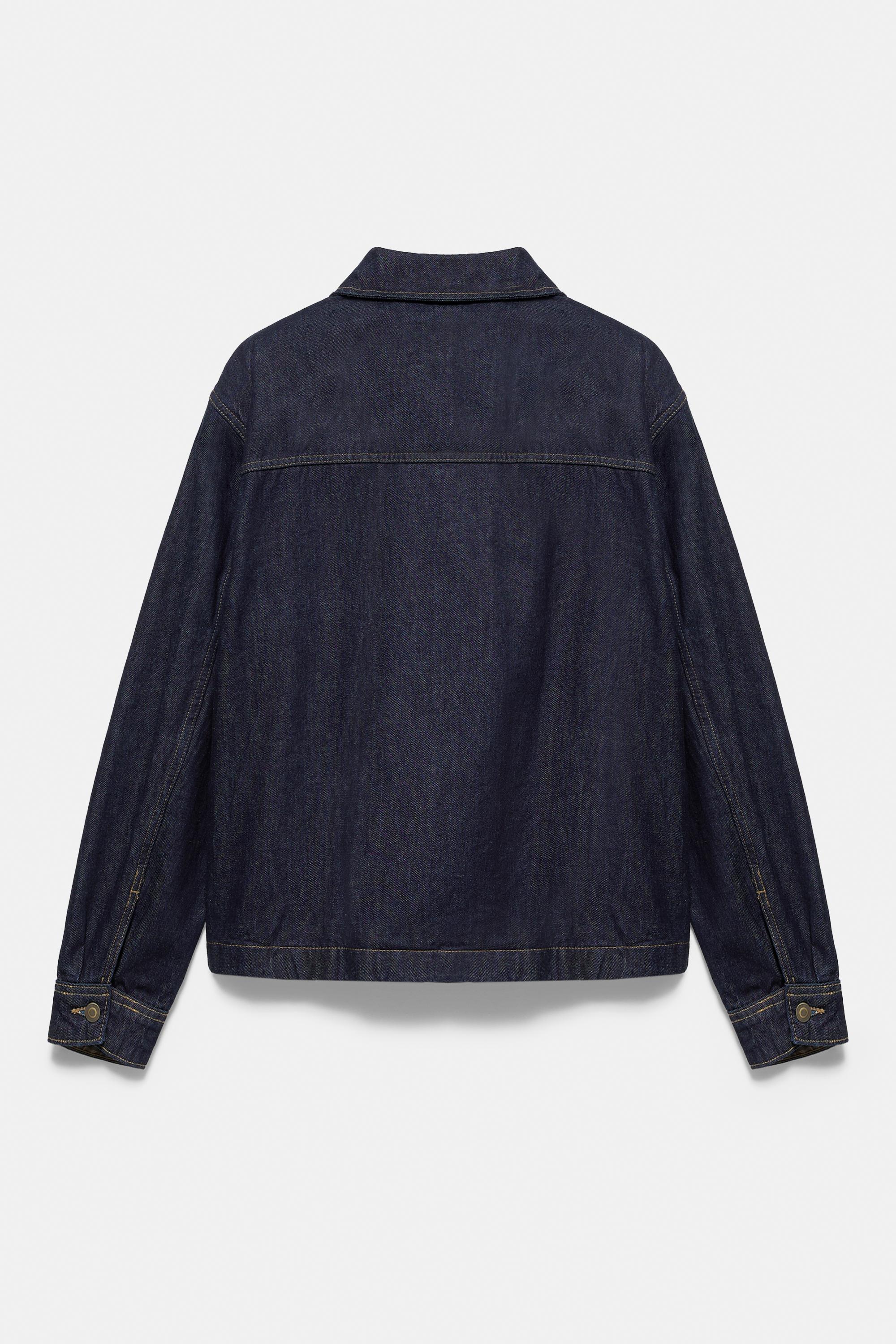 Pull&Bear Cepli denim ceket görsel 3