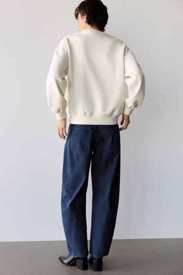 Graphic round neck sweatshirt — Ice 2