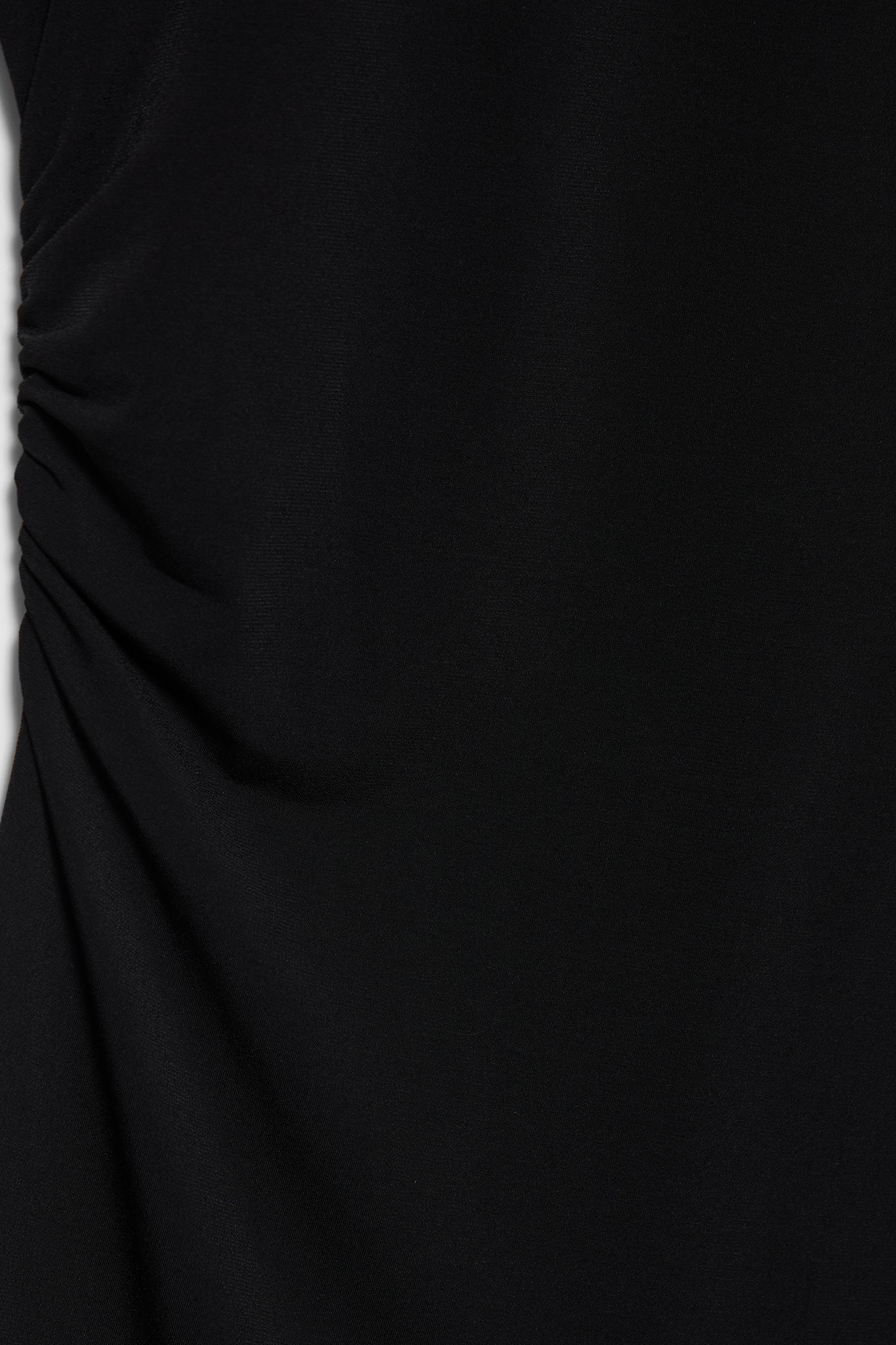 Cut-out T-shirt — Black