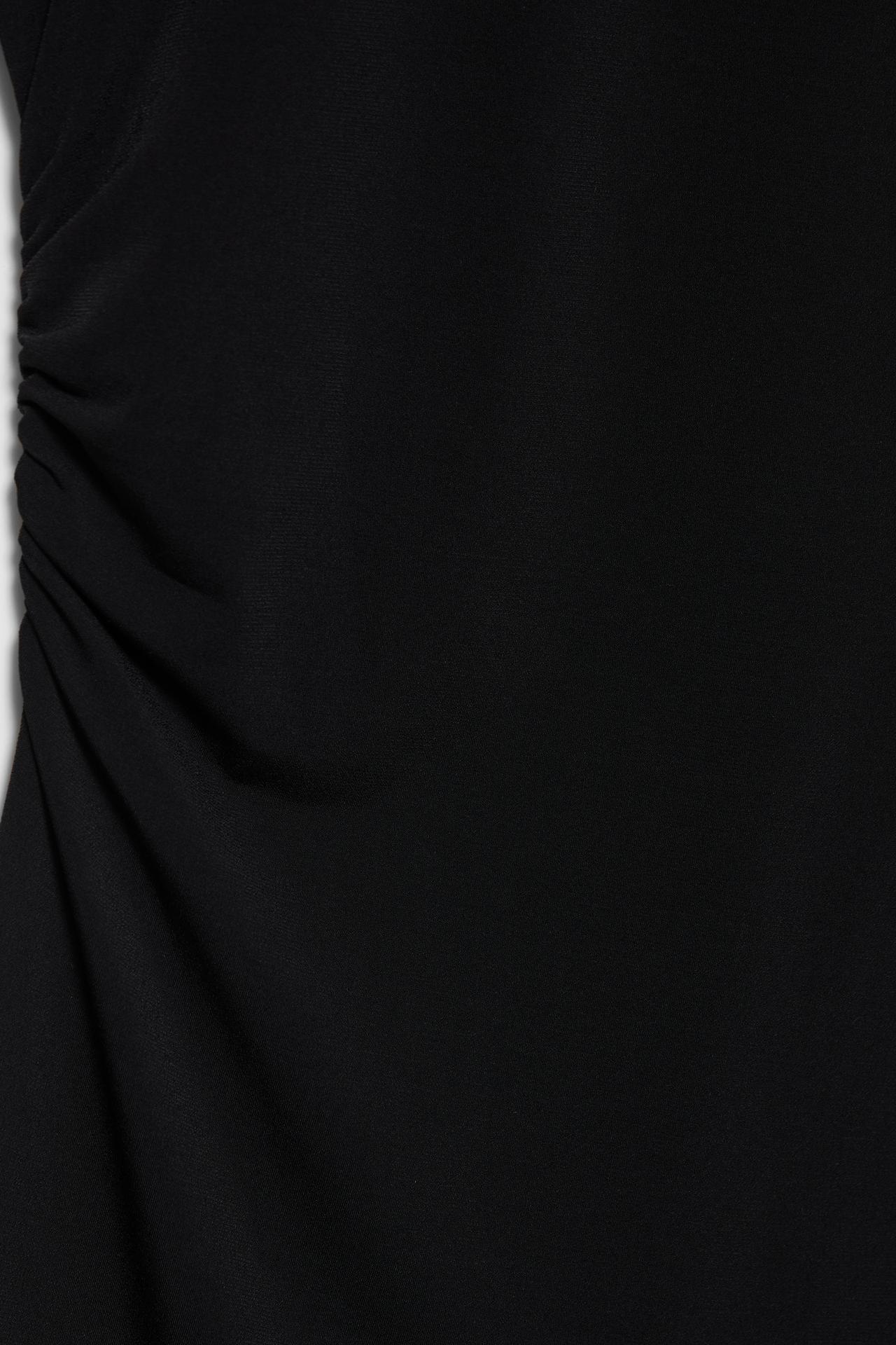 Cut-out T-shirt — Black