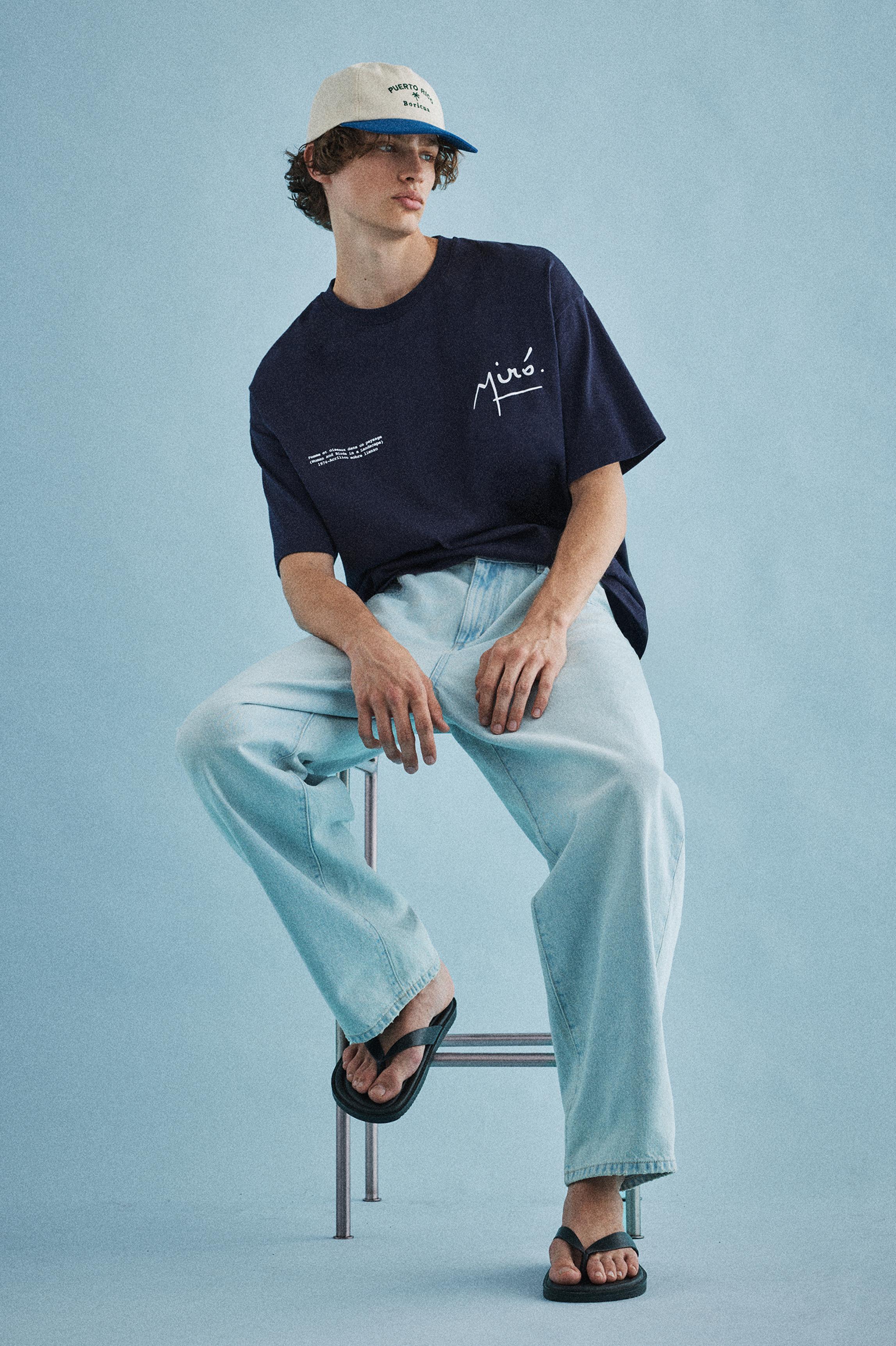 Miró relaxed fit T-shirt — Navy