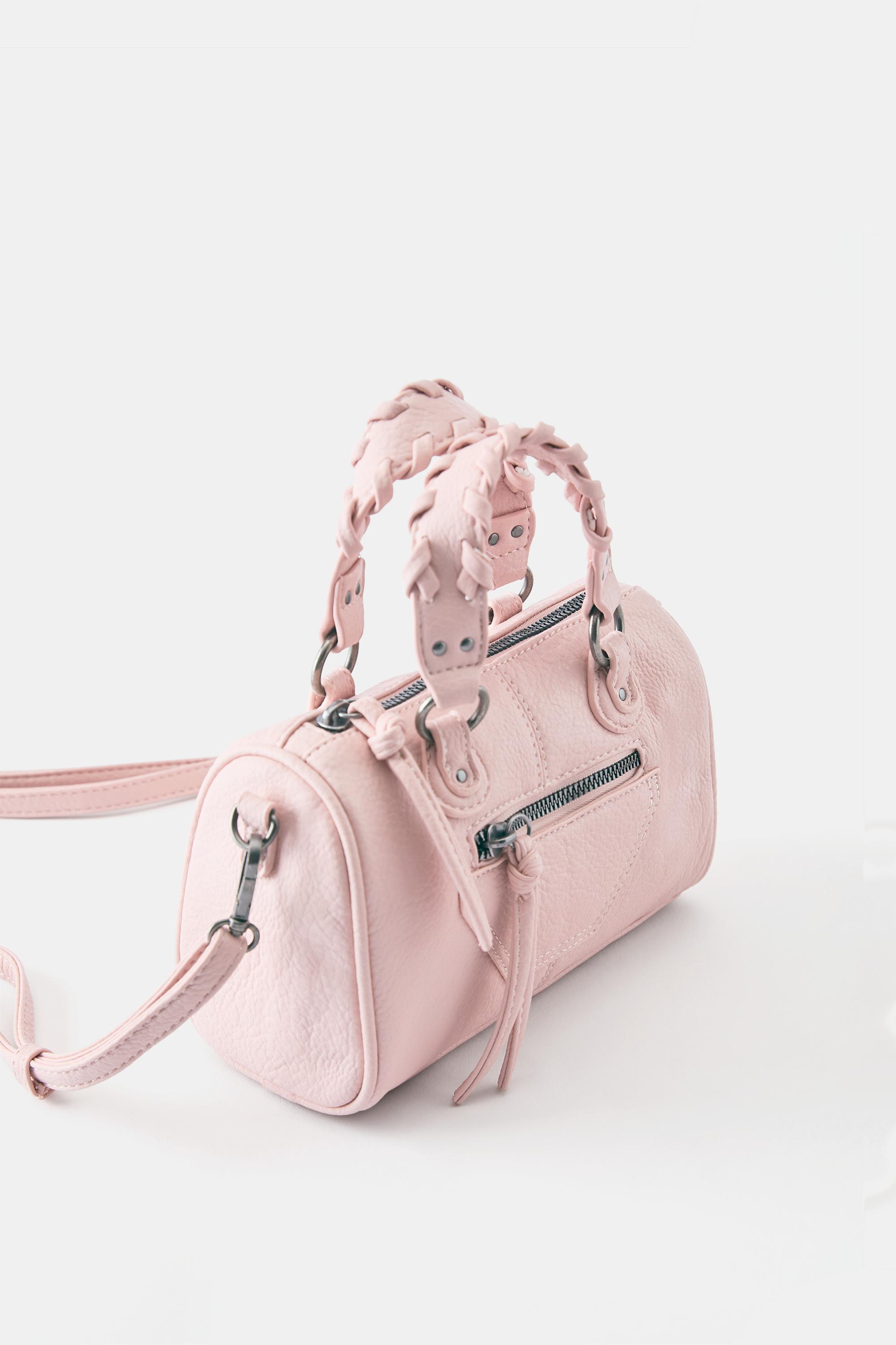 Studded crossbody bag — Pink