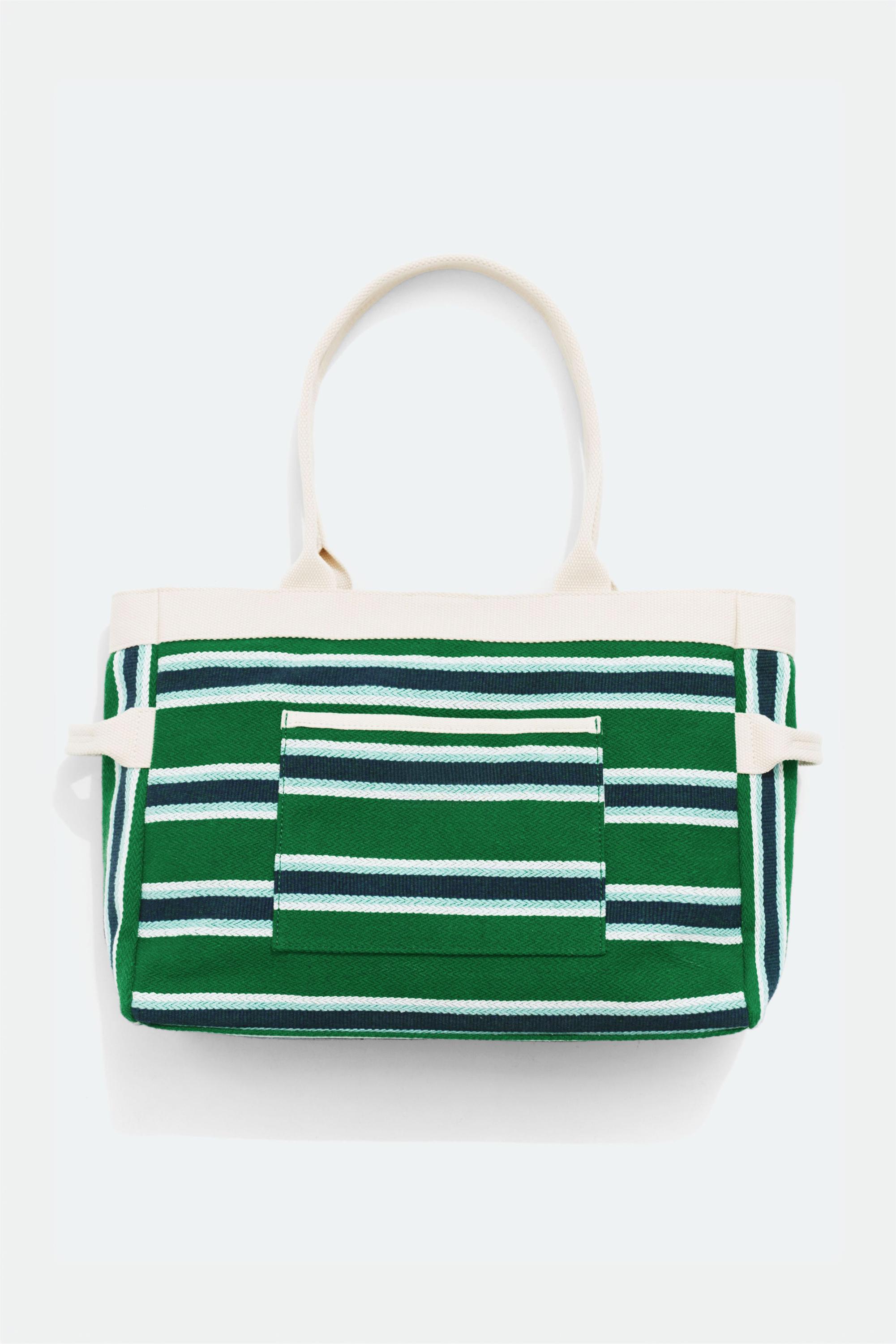 Çizgili tote çanta - Görsel 27