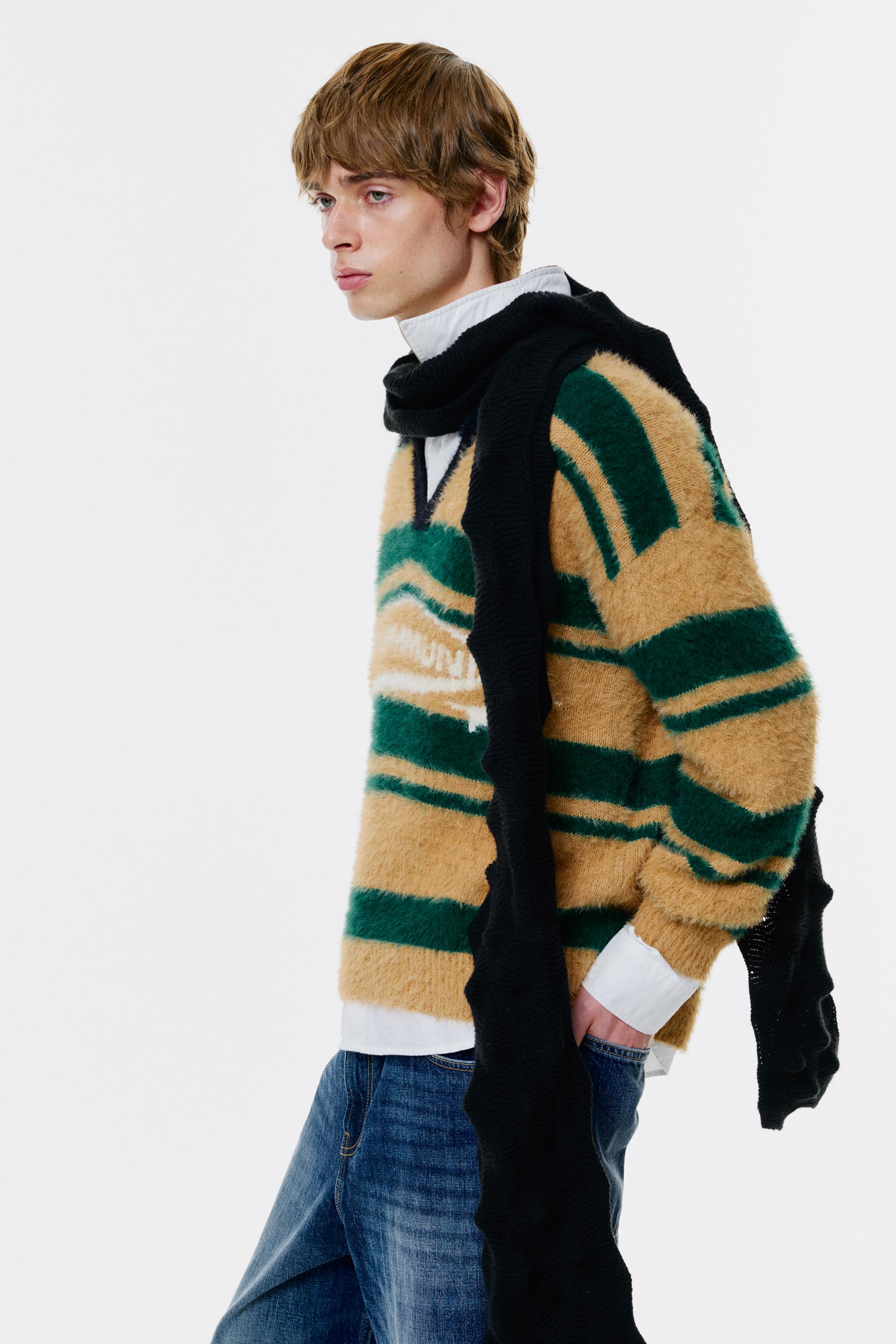 Pull À Rayures Stwd - Pull&Bear - Modalova