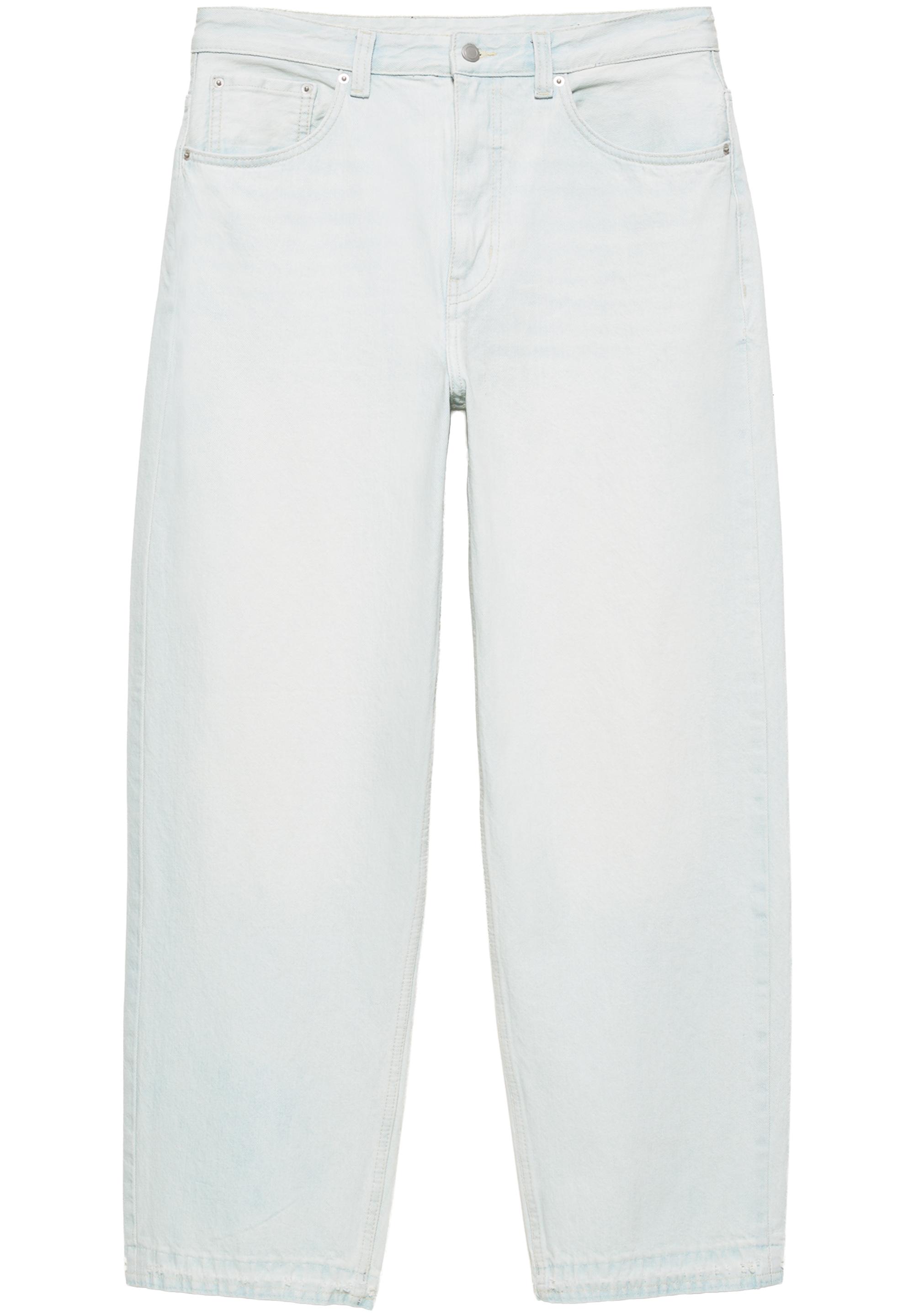 Wide-leg jeans — Pale indigo