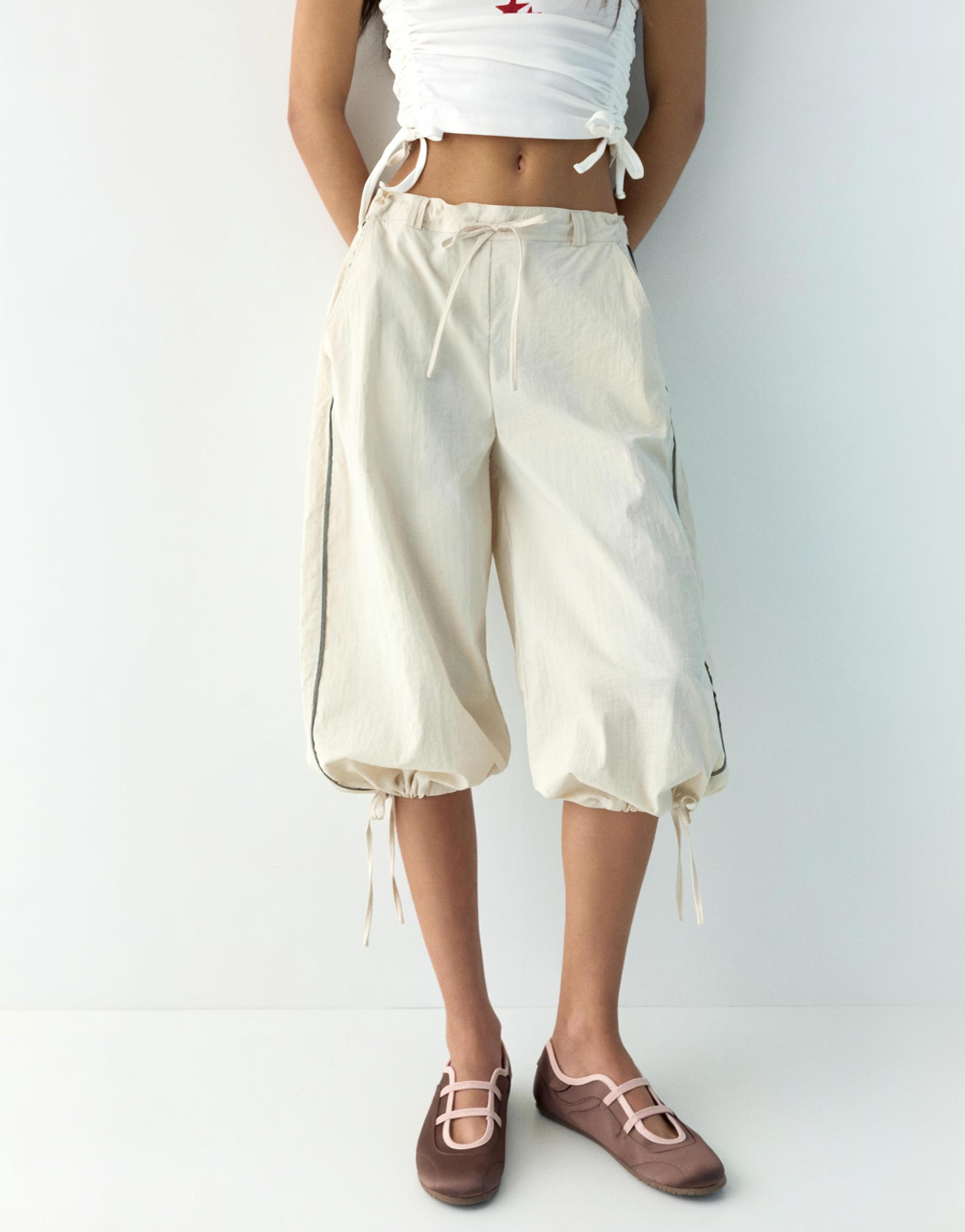 Teknik kapri şalvar pantolon - Görsel 11