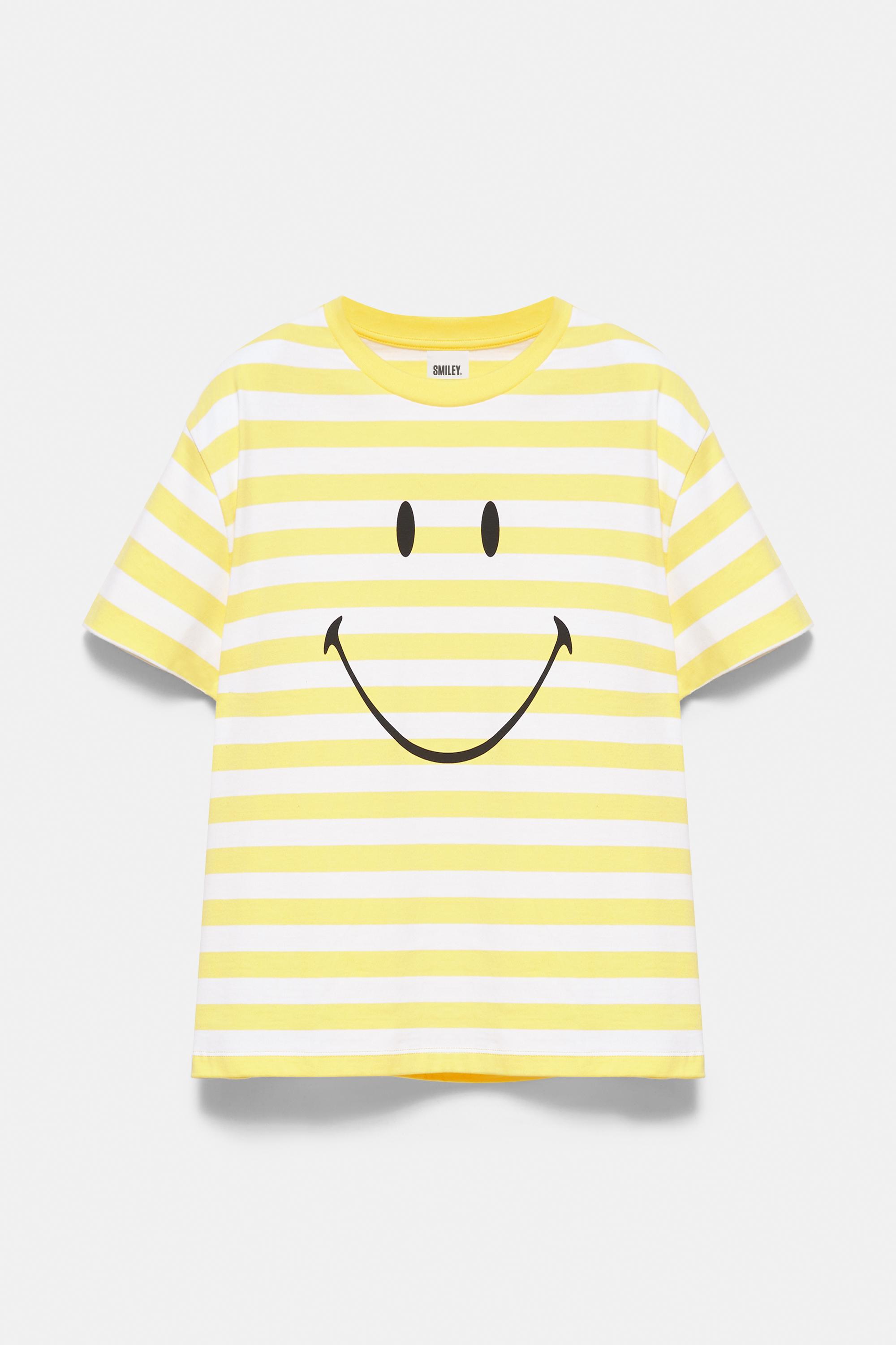 Smiley striped T-shirt — Striped