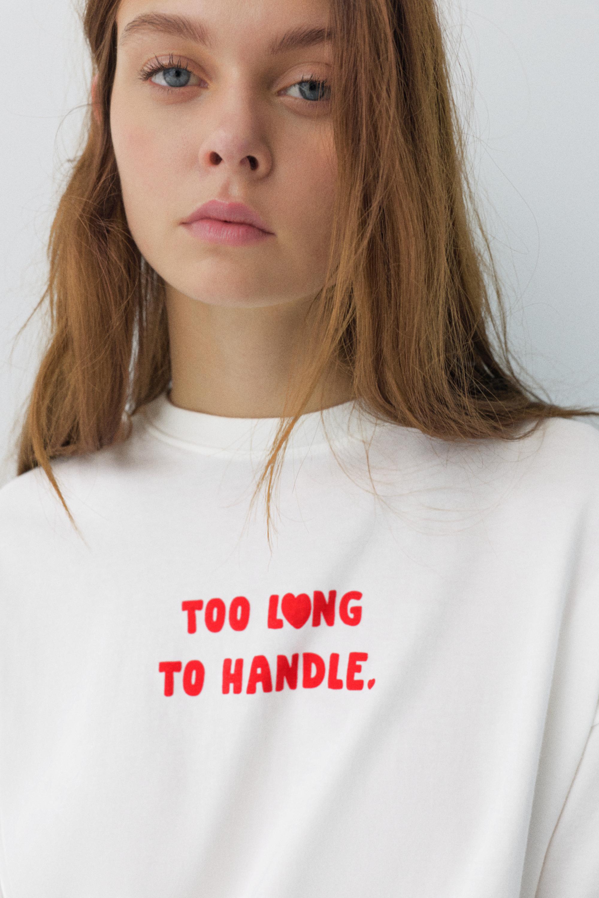 Köpek grafik baskılı ve yazılı t-shirt - Görsel 3