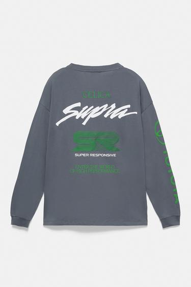 Toyota Celica long sleeve T-shirt — Dark anthracite 8