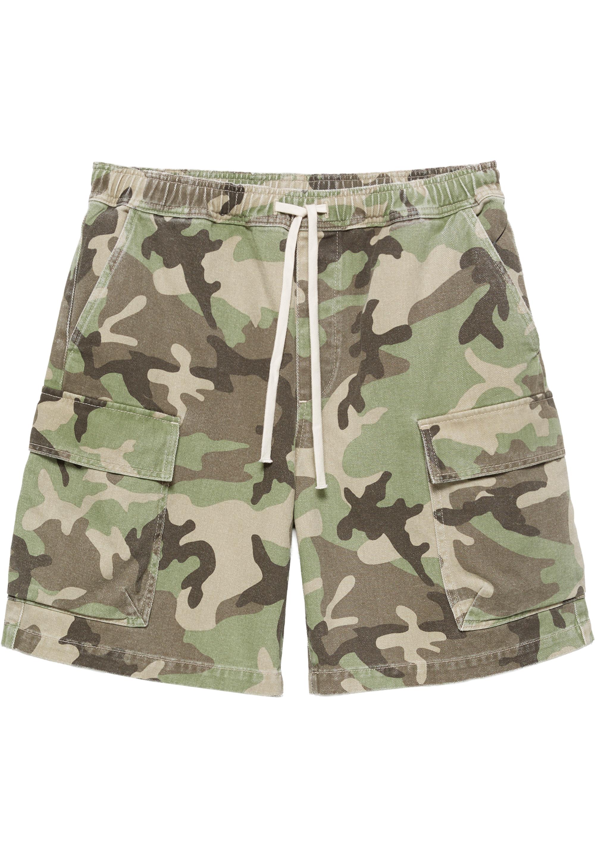 Cargo Bermuda shorts — Khaki