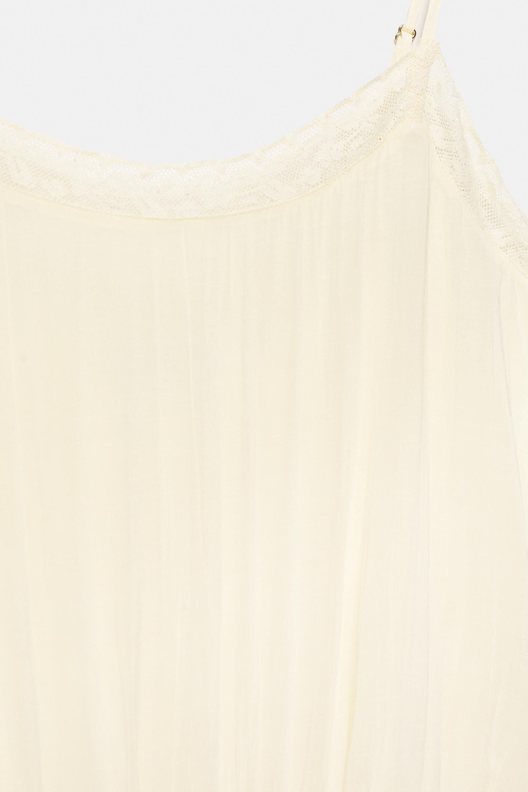 Short slip dress — Vanilla