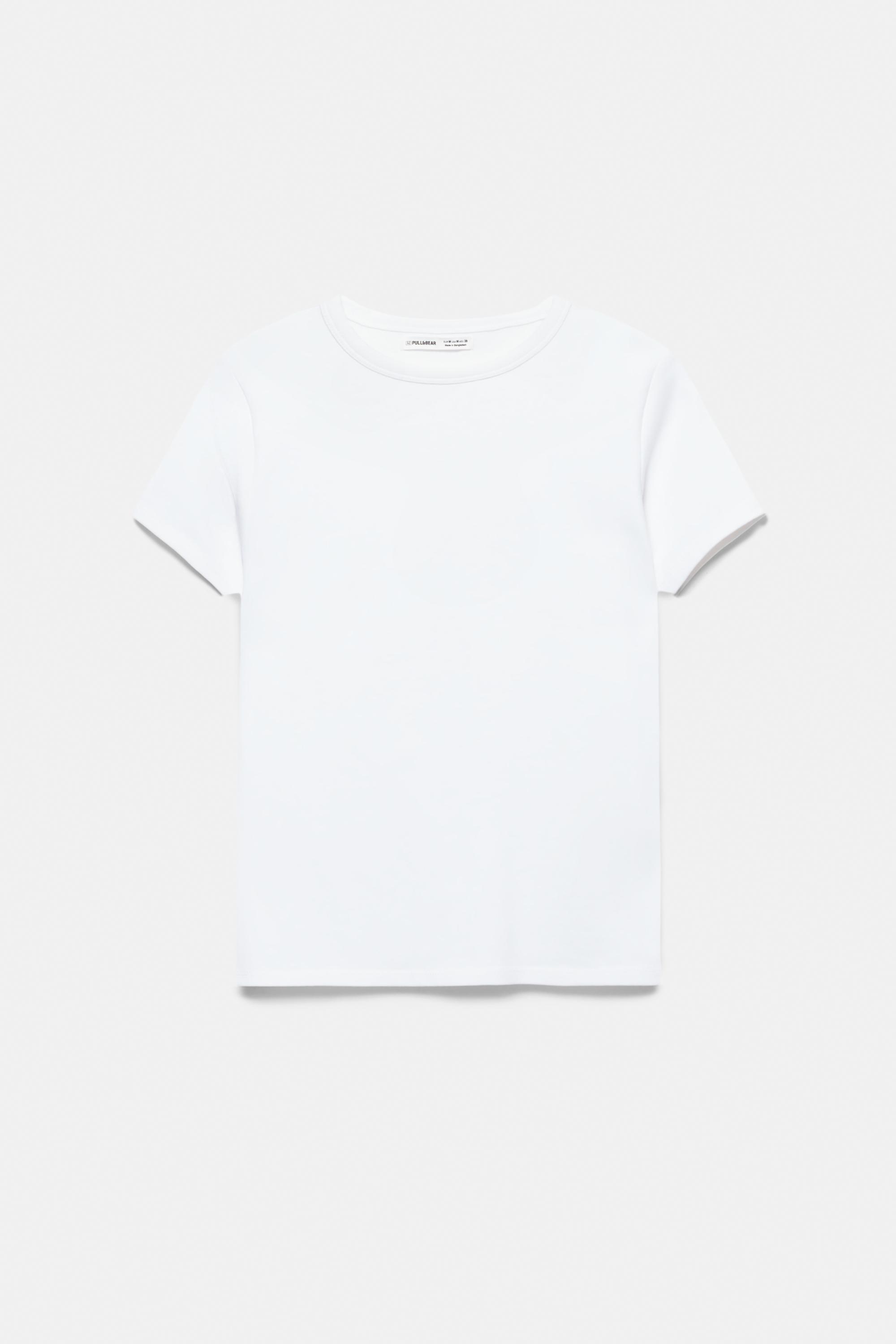 Kısa kollu dar kesim t-shirt - Görsel 50