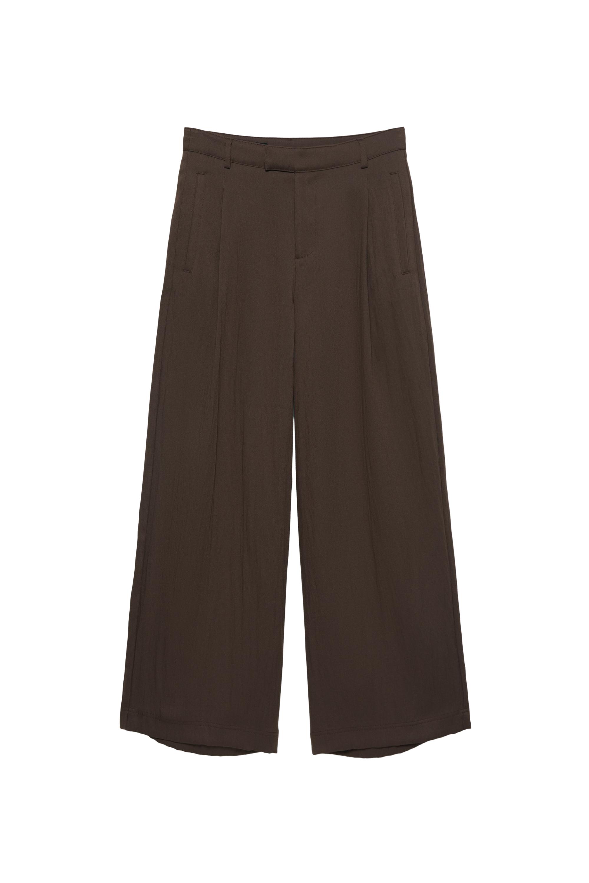 Darted smart trousers