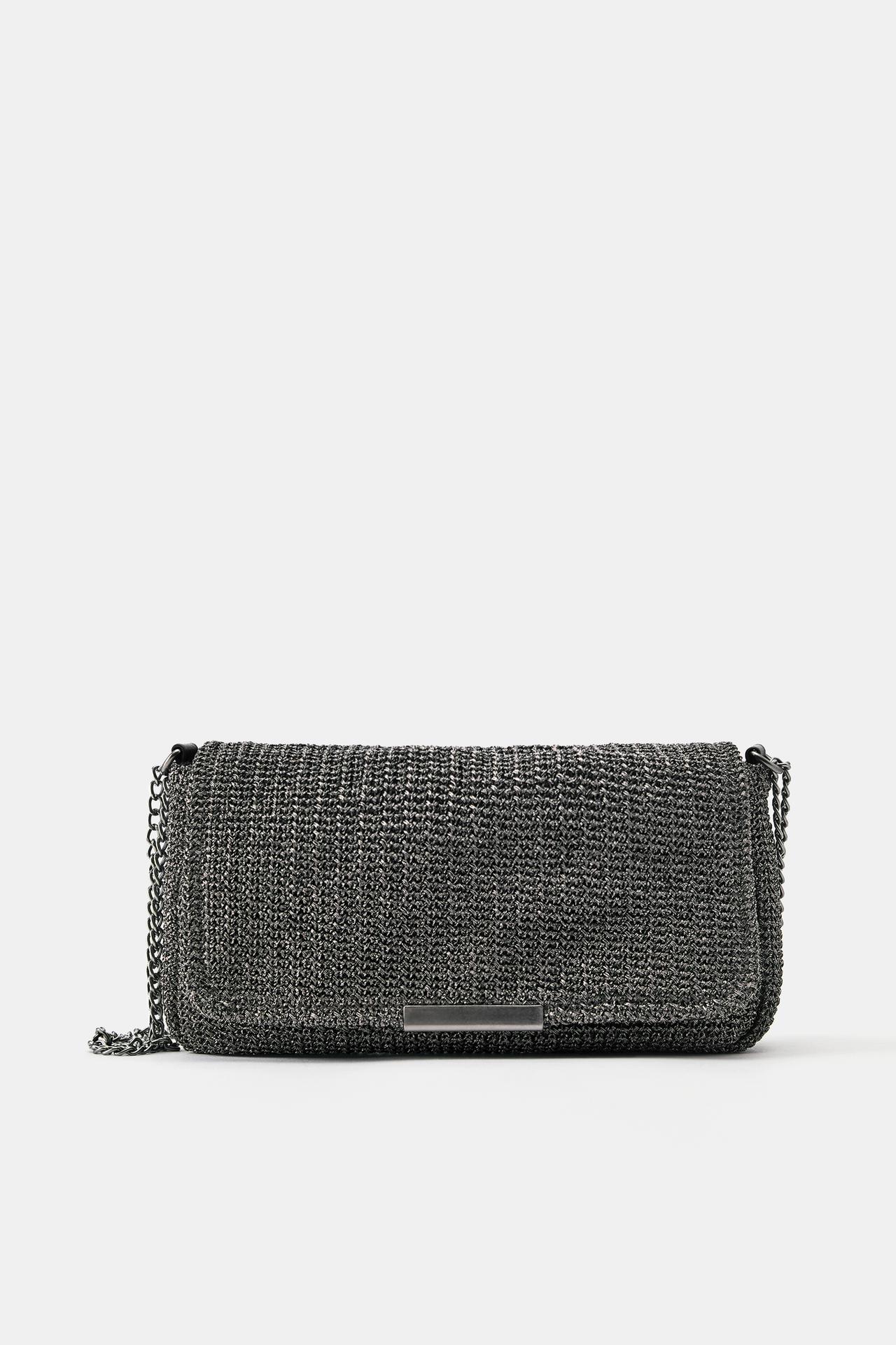 Textured shoulder bag — 1-083
