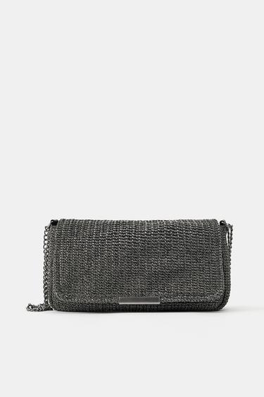 Textured shoulder bag — 1-083 1