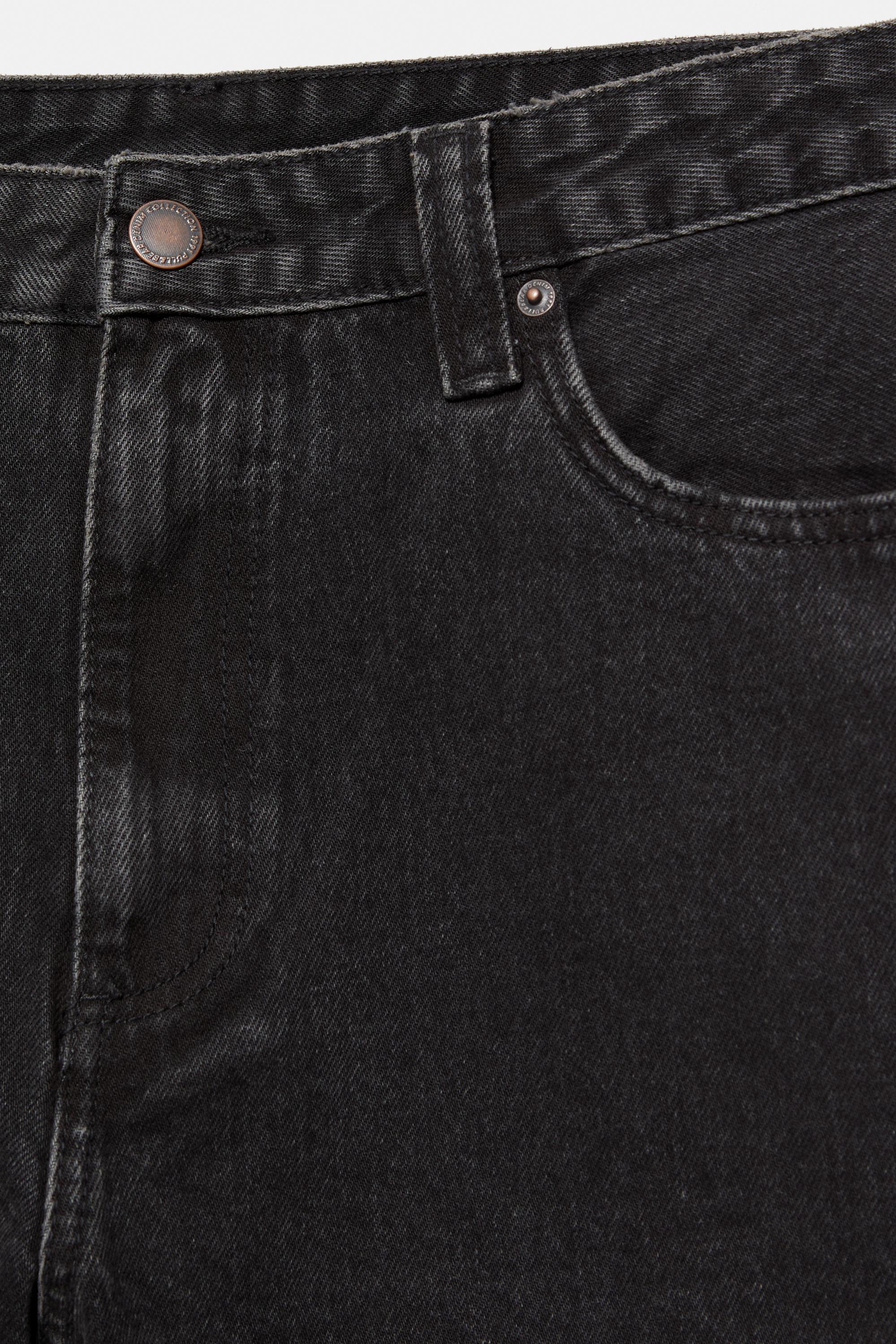 Standard jeans — Faded black