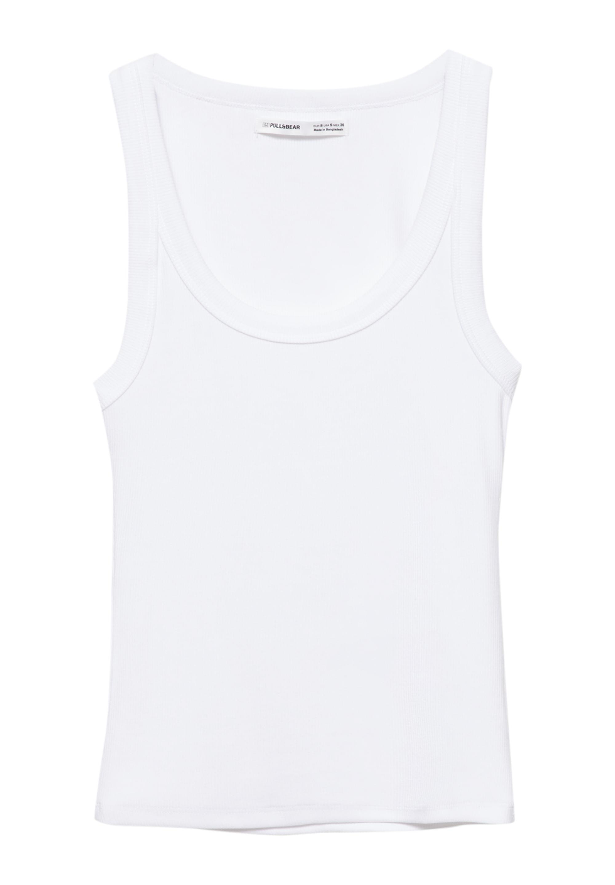 Basic tank top — White