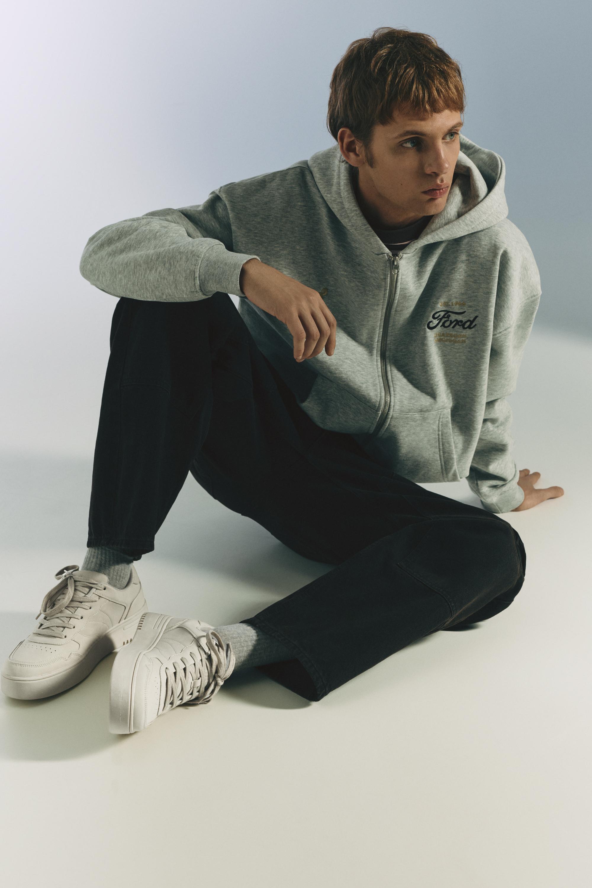 Chunky sole trainers — Ecru