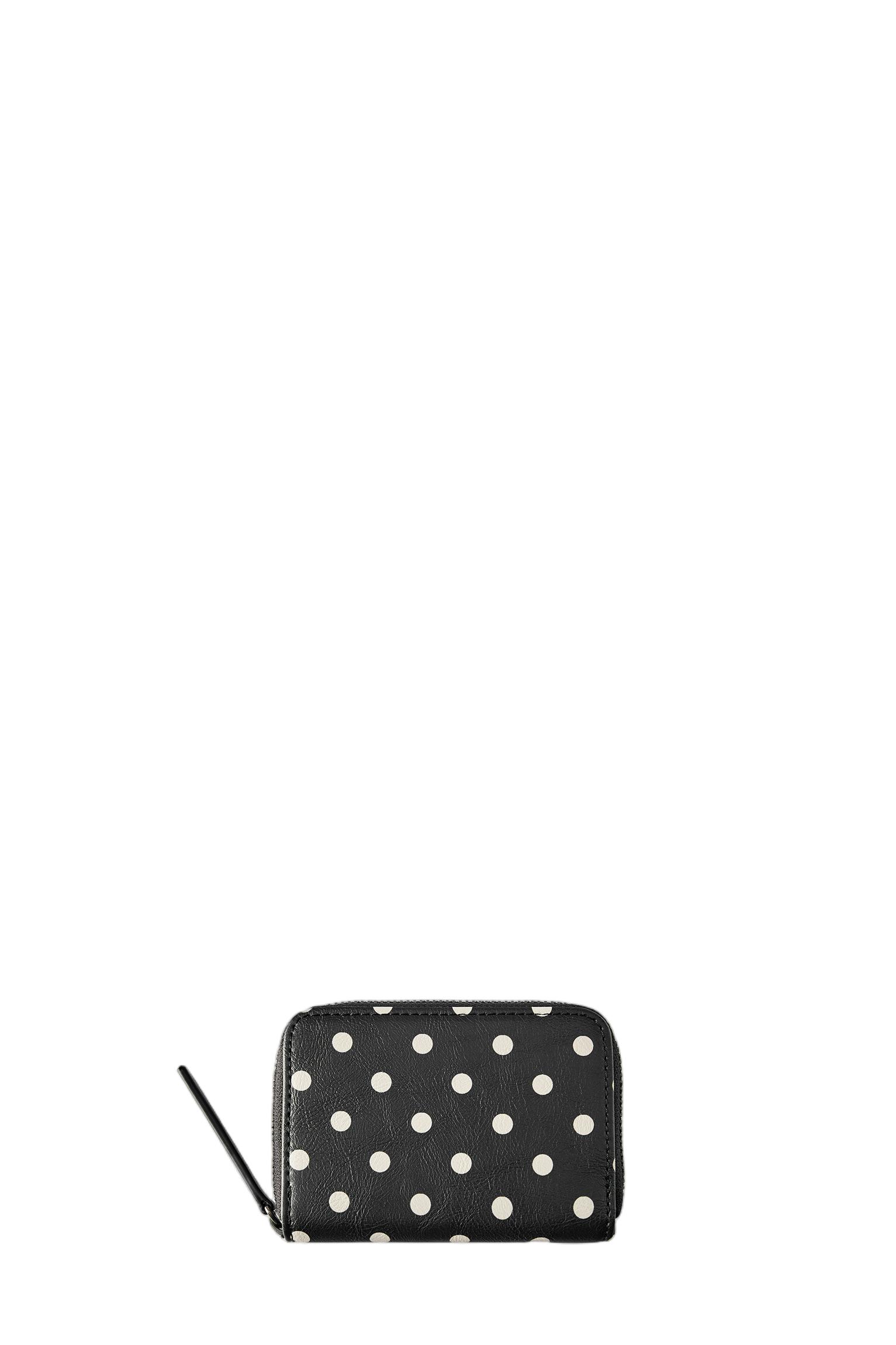 Polka dot purse — Black