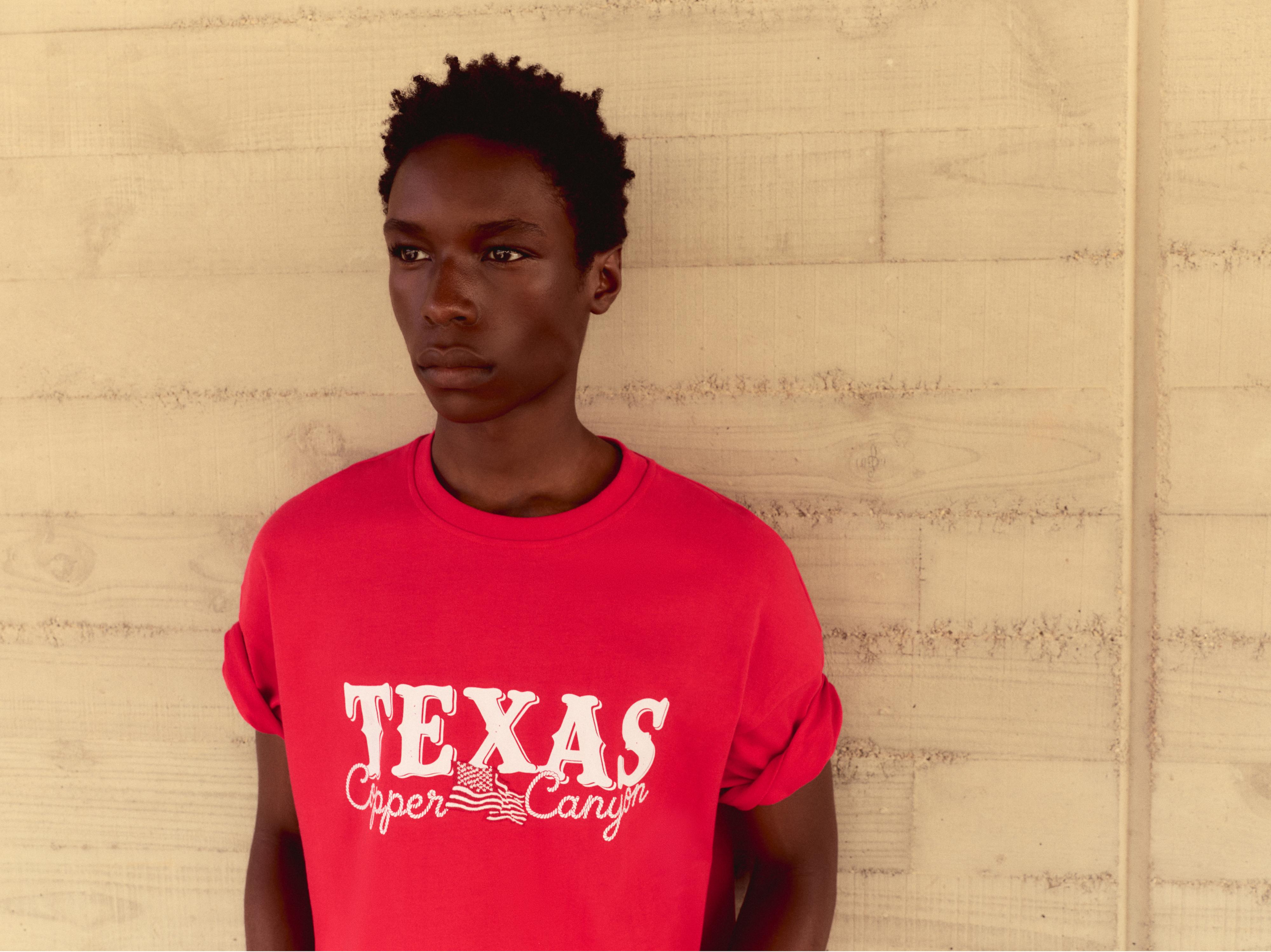 Texas T-shirt — Red