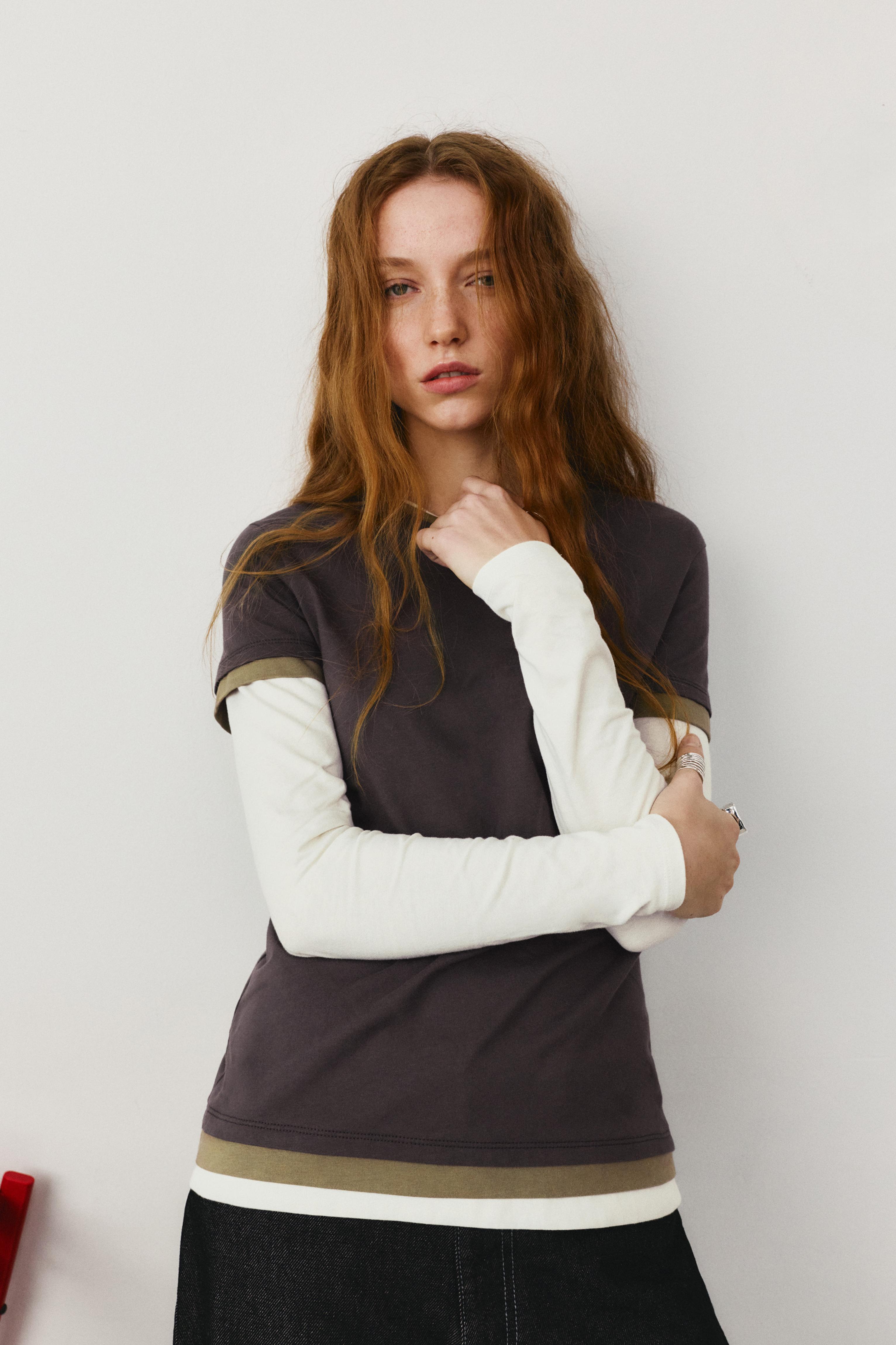 Çift kollu t-shirt - Görsel 17