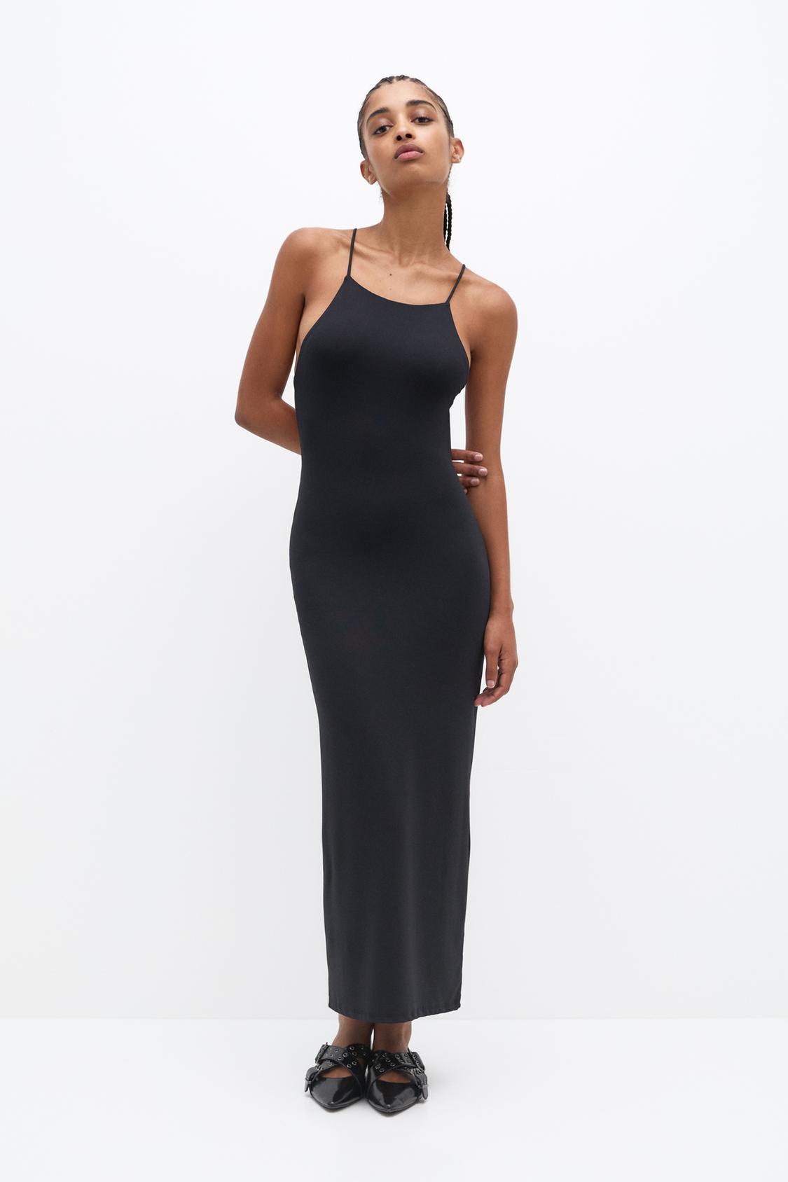 Midikleid Polyamid - PULL&BEAR
