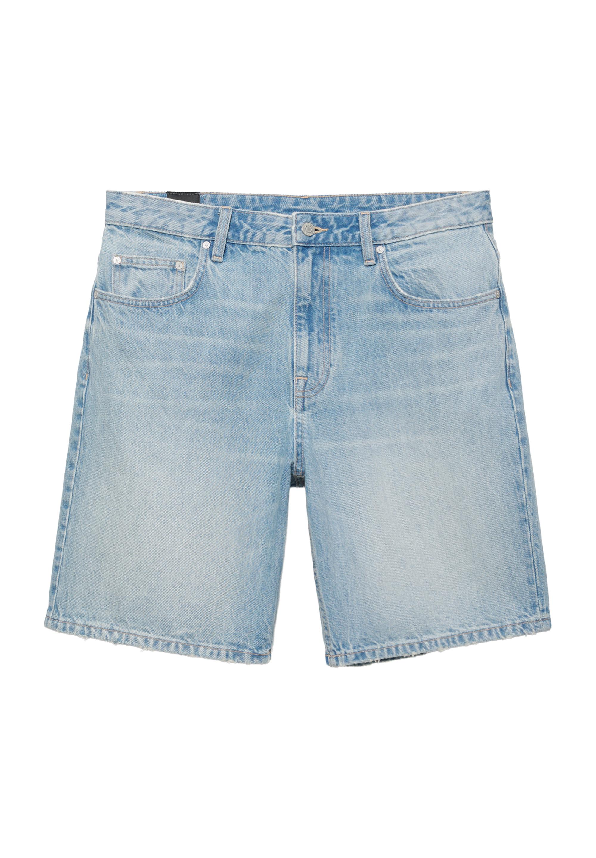 Standard denim Bermuda shorts — Pale indigo