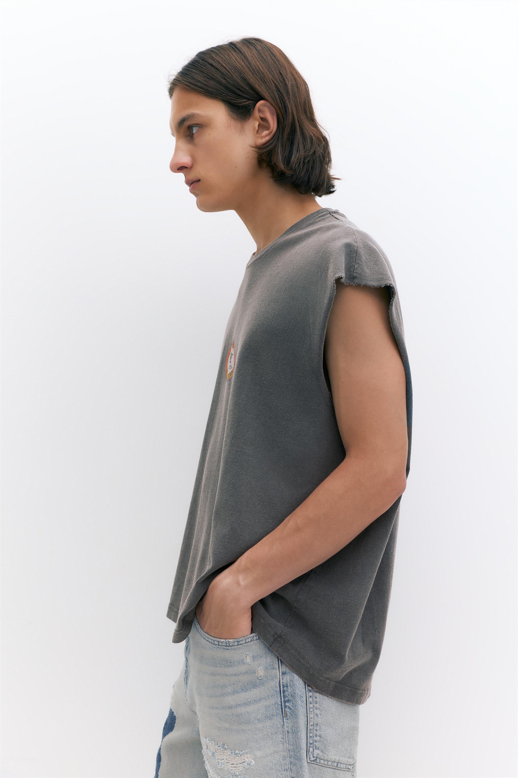 Pleasures x STWD tank top — Grey