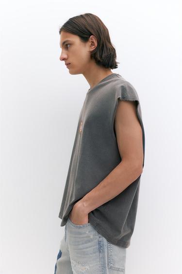 Pleasures x STWD tank top — Grey 8