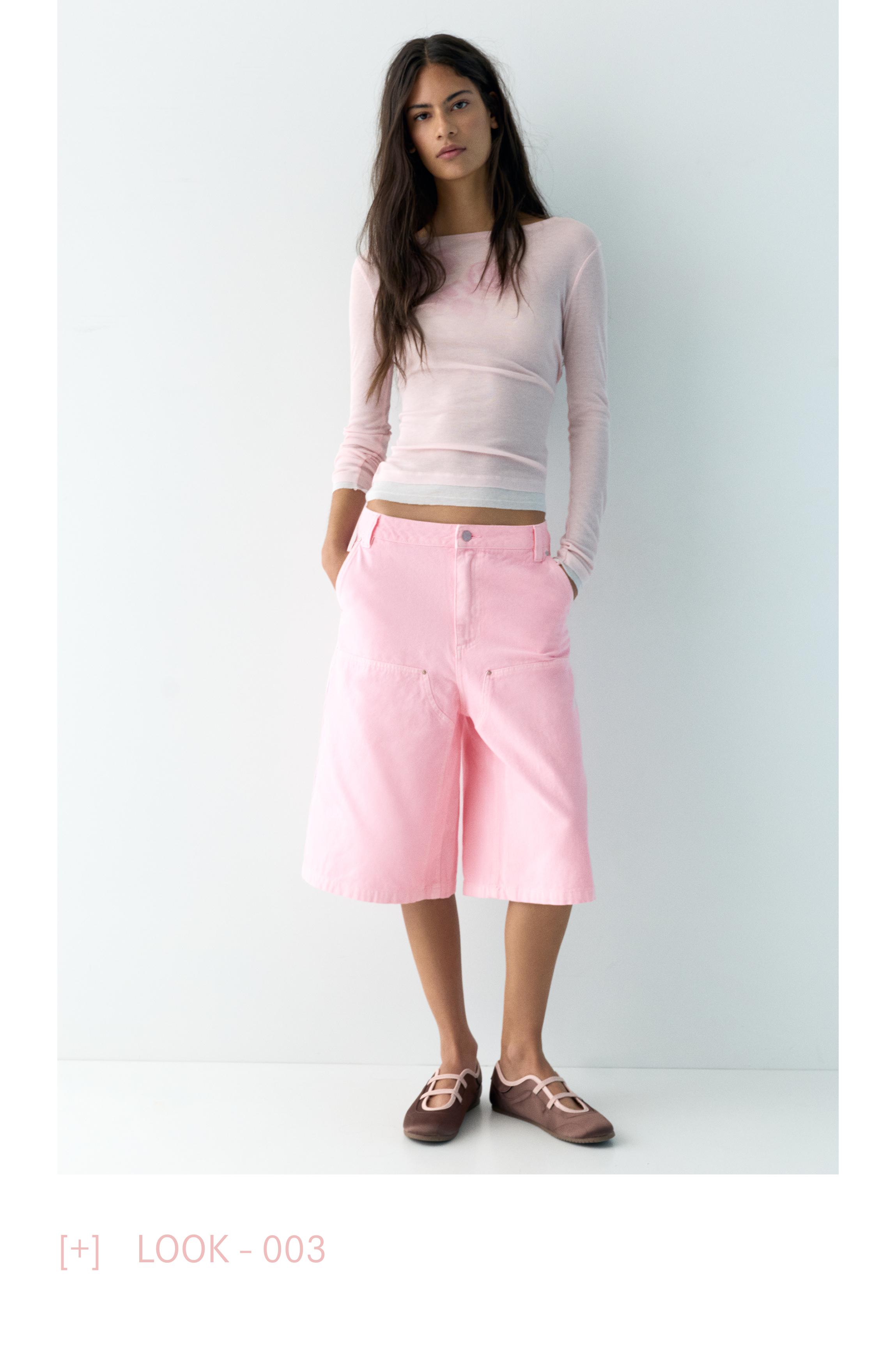 Pembe Jorts şort - Görsel 17