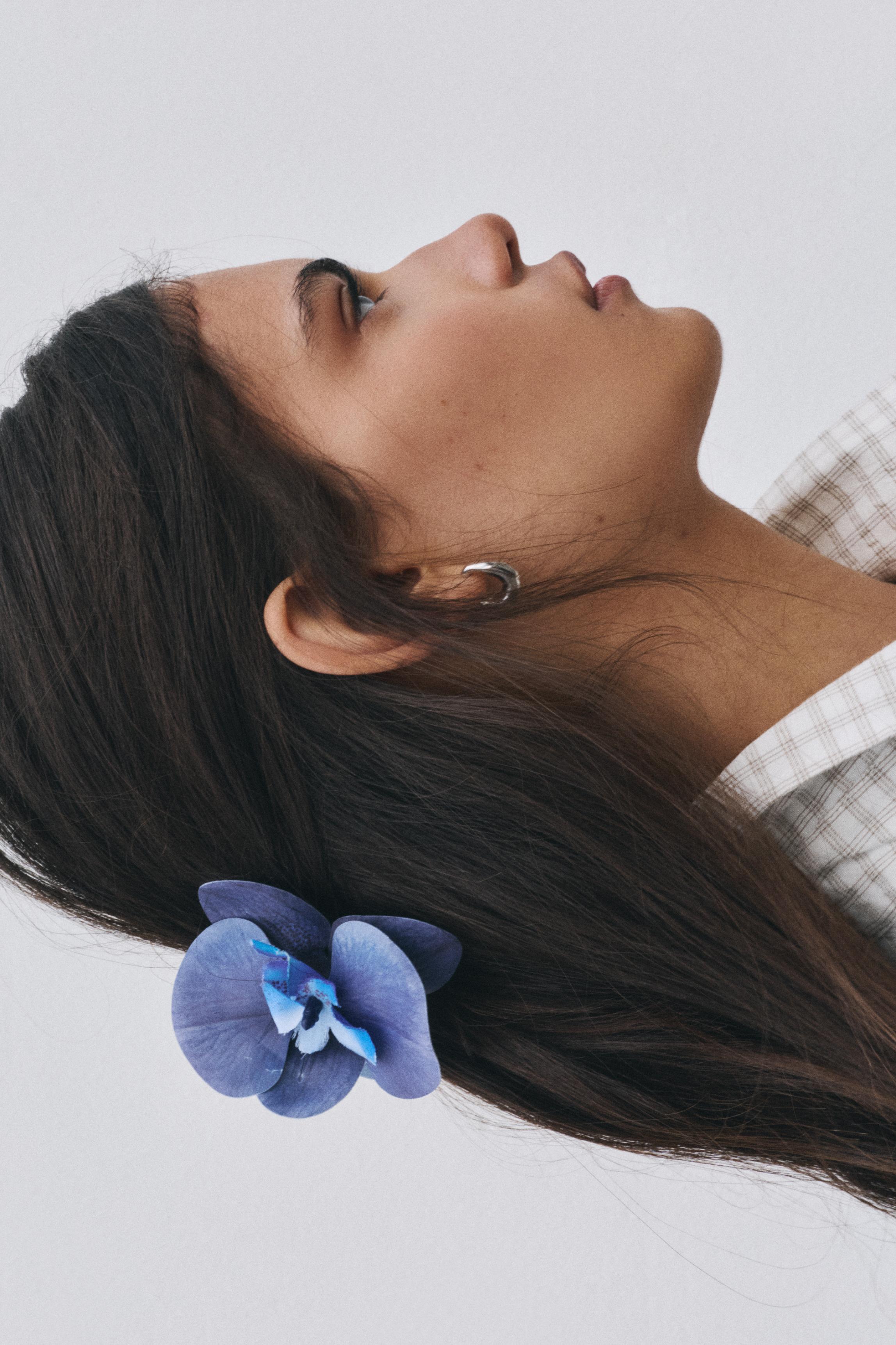 Fermaglio Per Capelli A Fiore