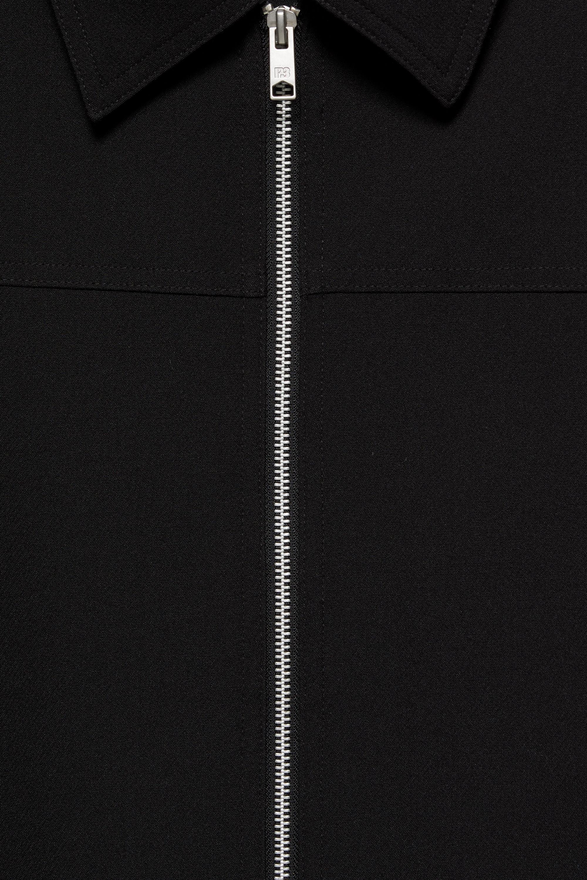 Pull&Bear Fermuarlı tailored fit ceket görsel 5