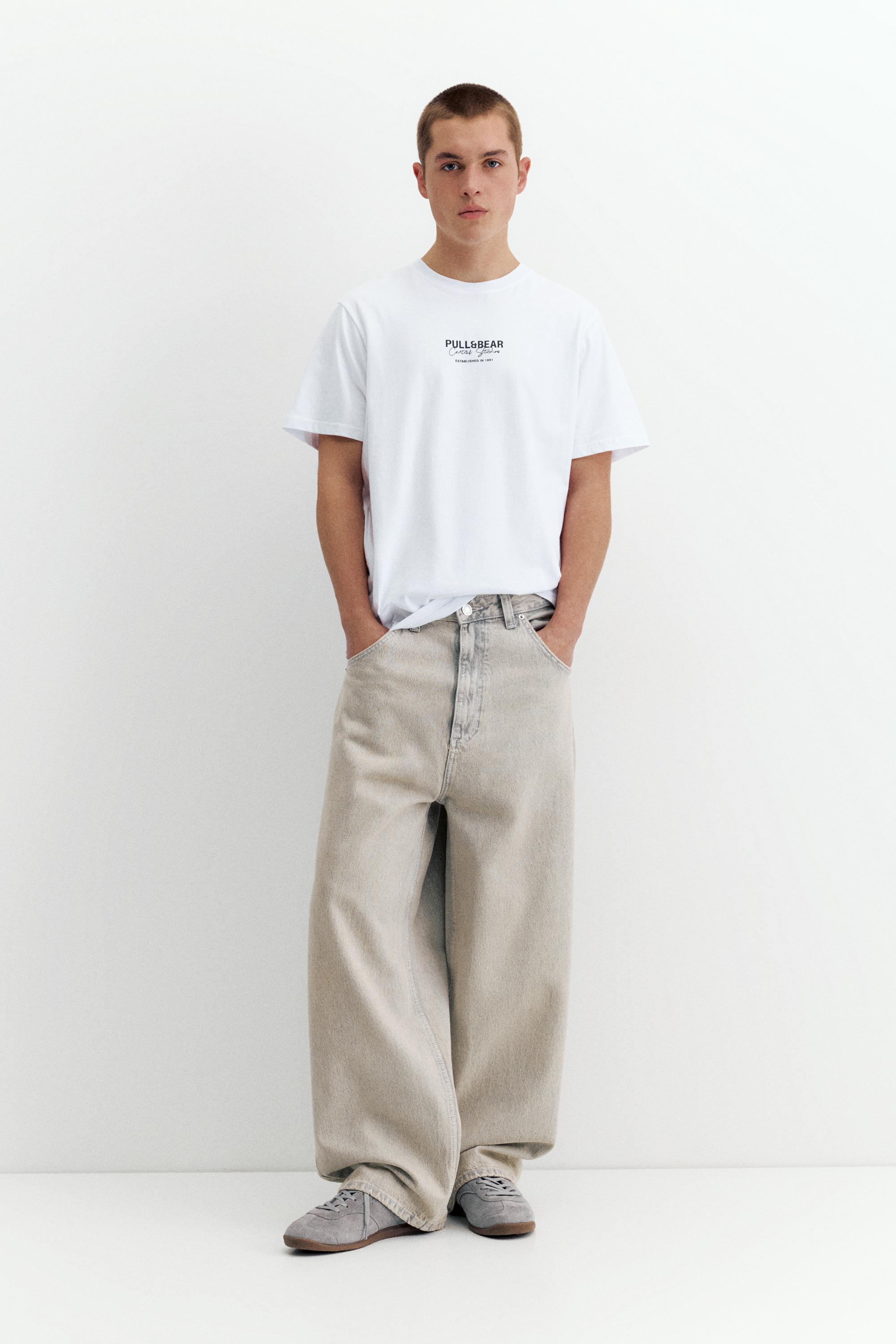 Embroidered logo T-shirt — White