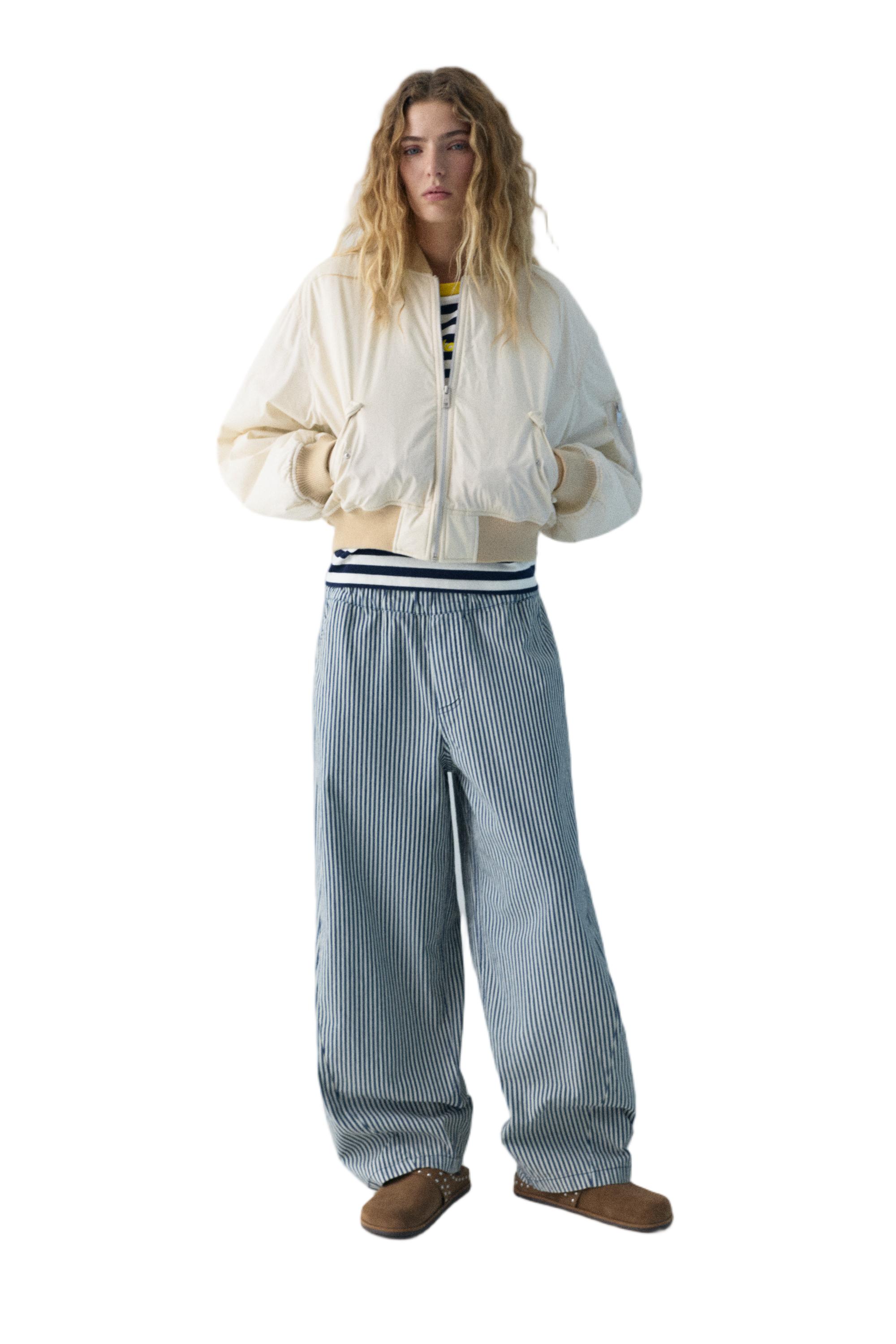 Bomber jacket — Vanilla