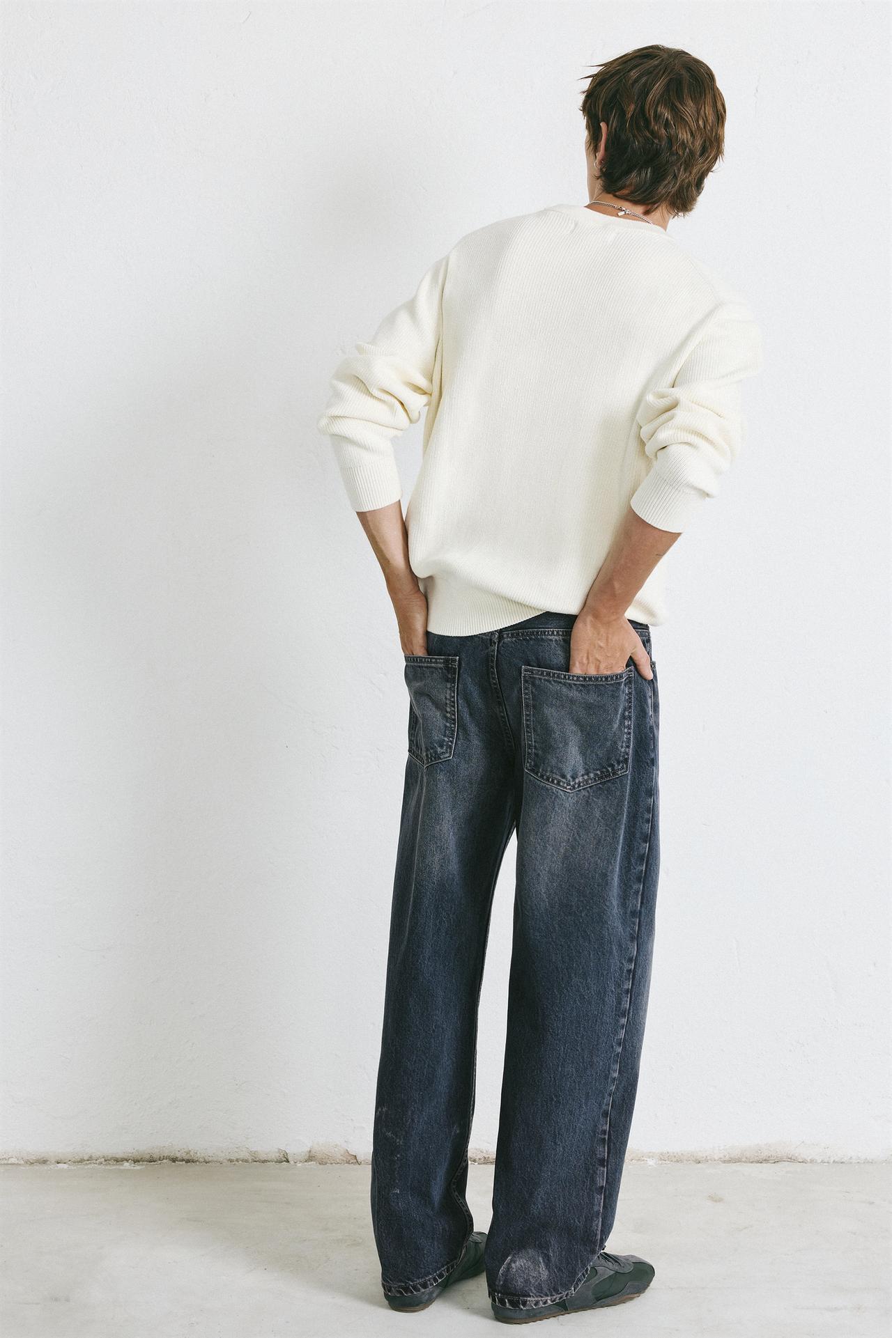 Baggy jeans — Lavender blue