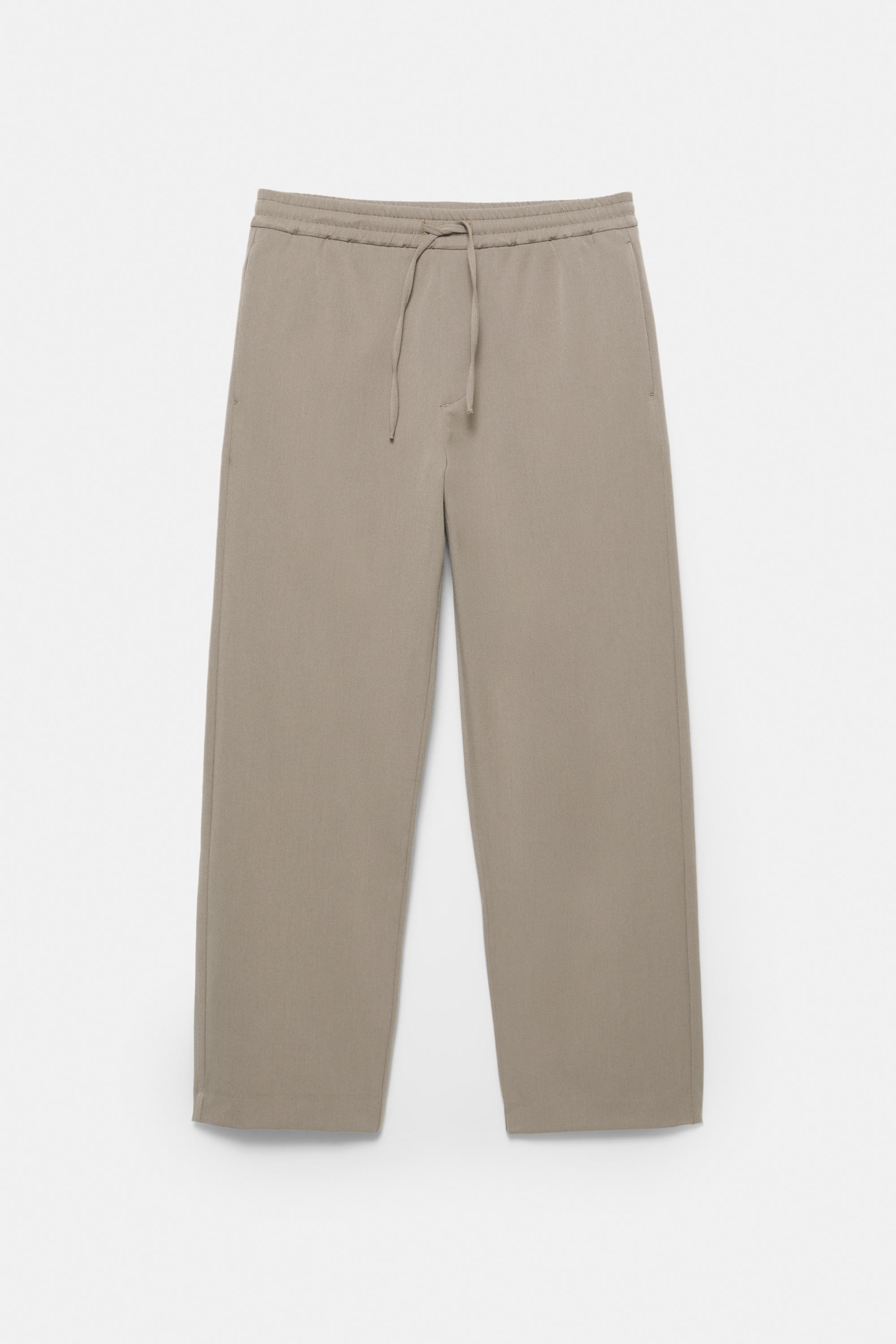 Tailored fit joggers — Taupe