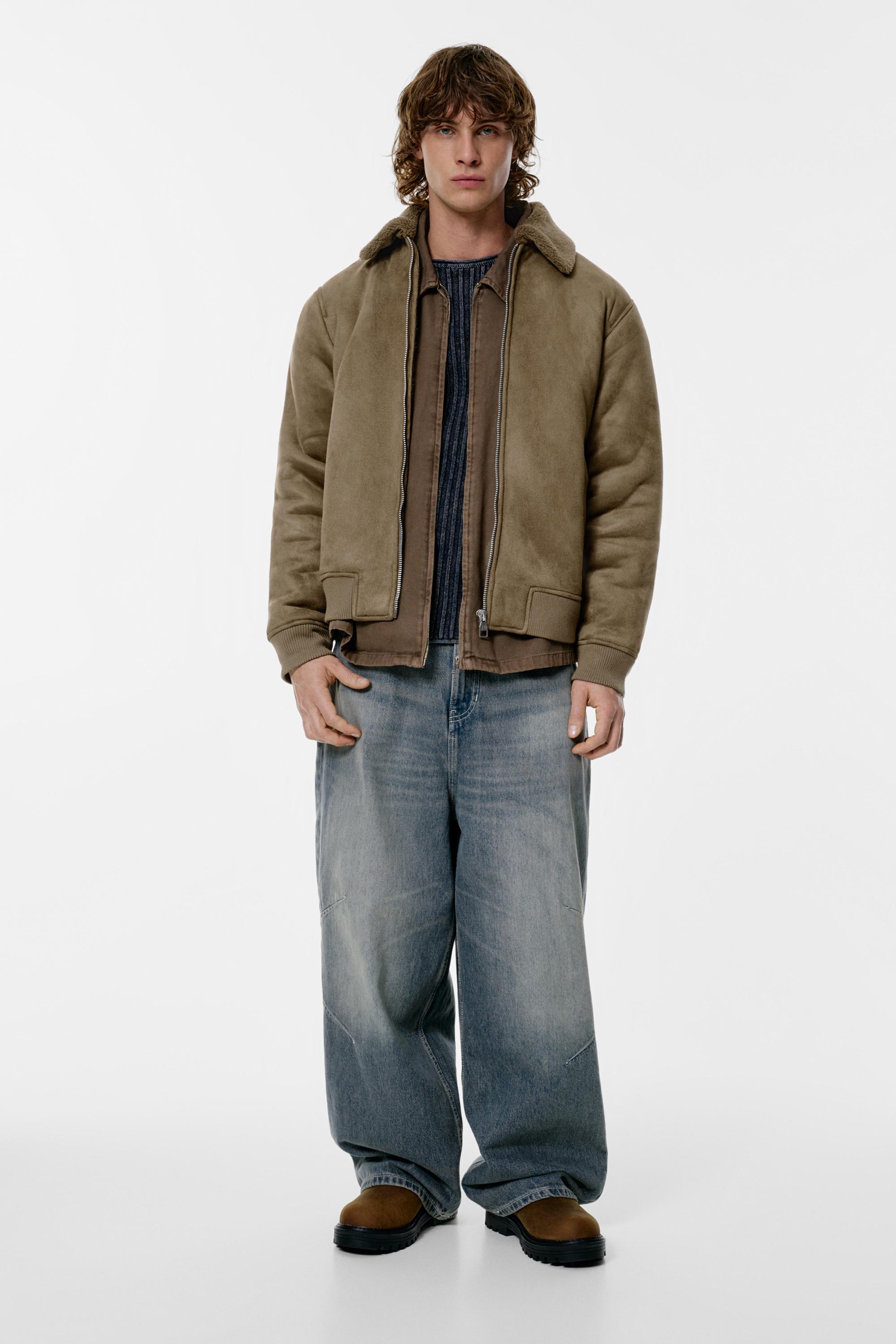 Combined double-faced jacket — Caramel