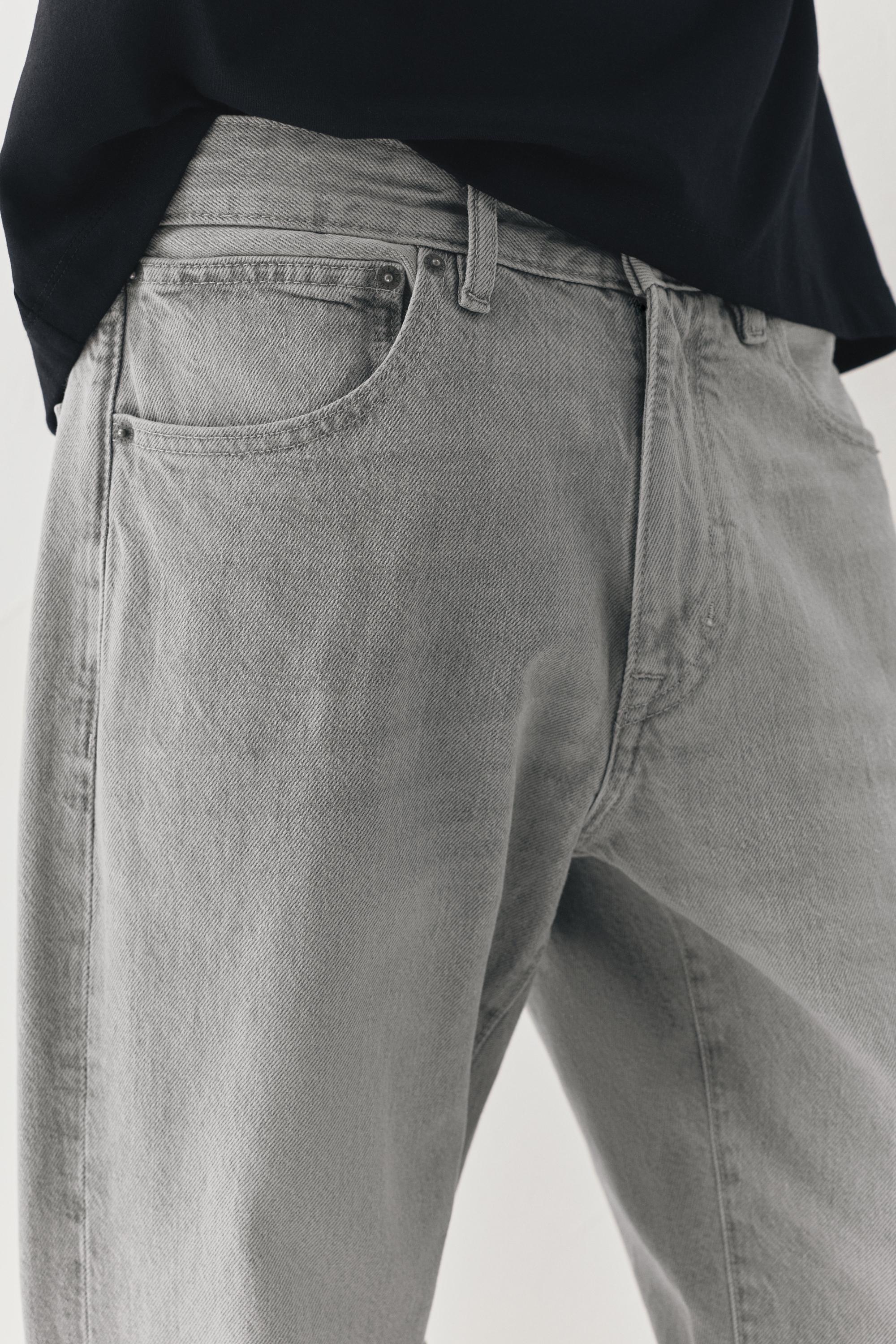 Standard jeans — Pale grey
