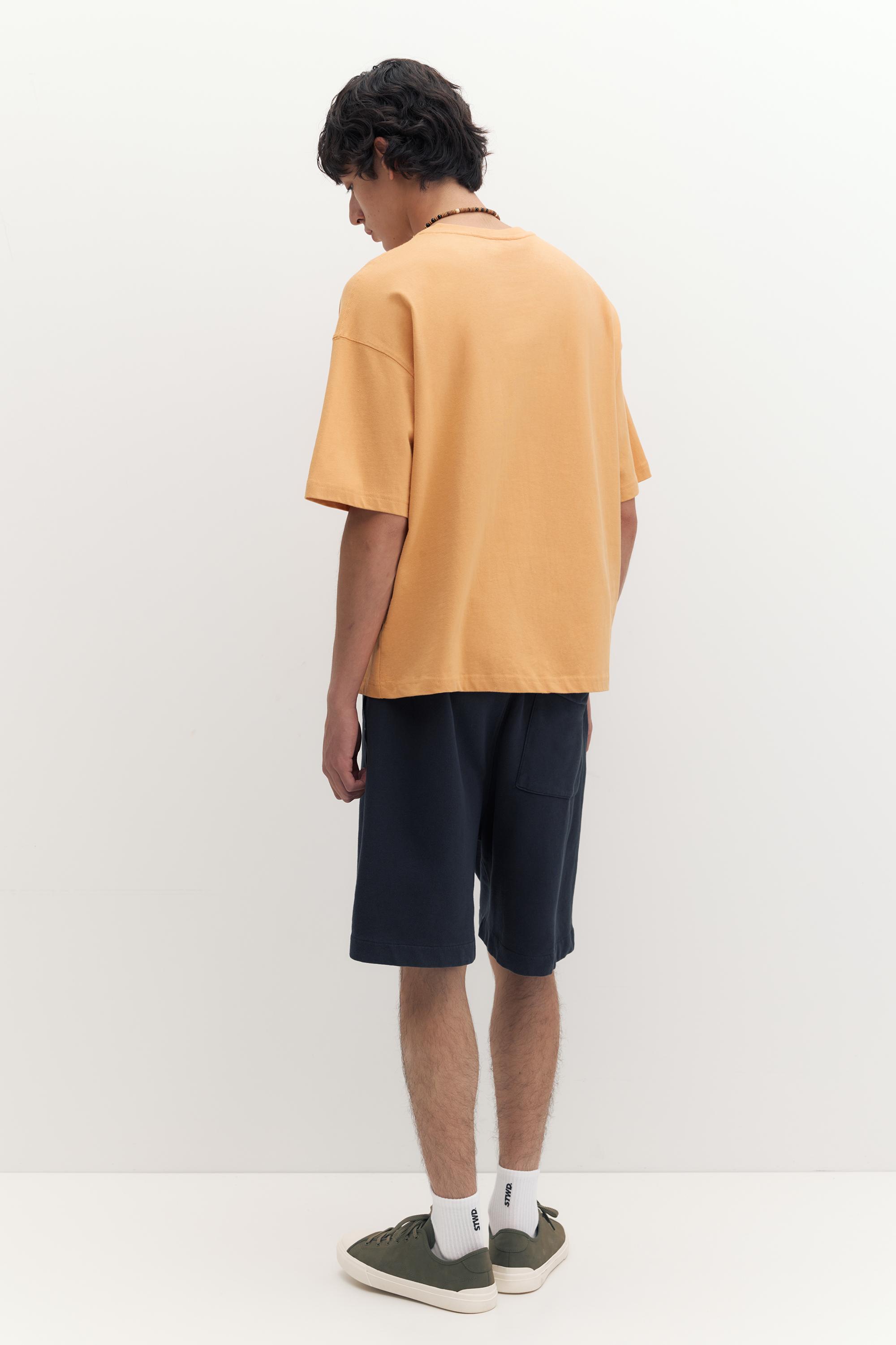 STWD cinnamon roll graphic T-shirt — Orange