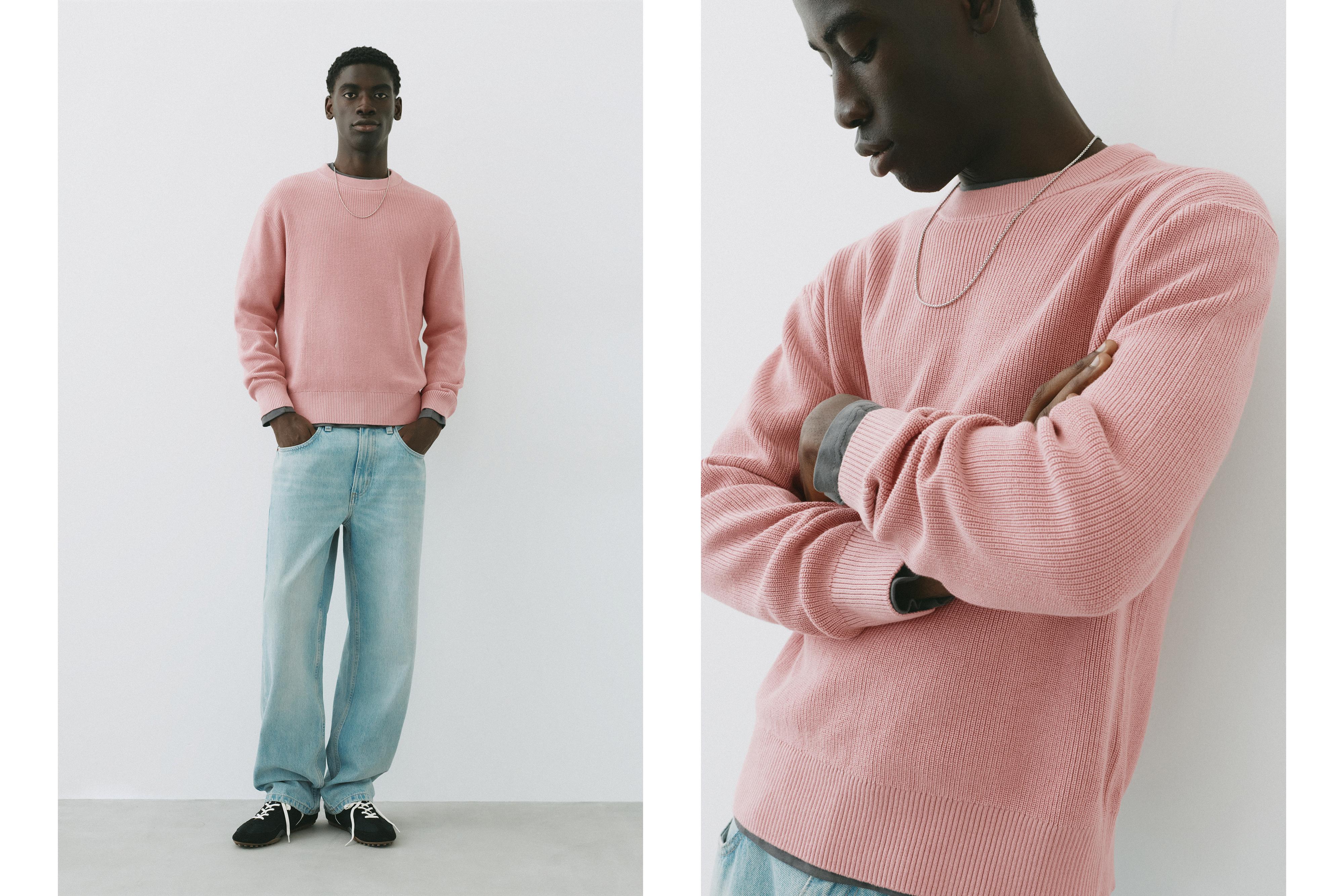 Basic jumper — Pastel pink