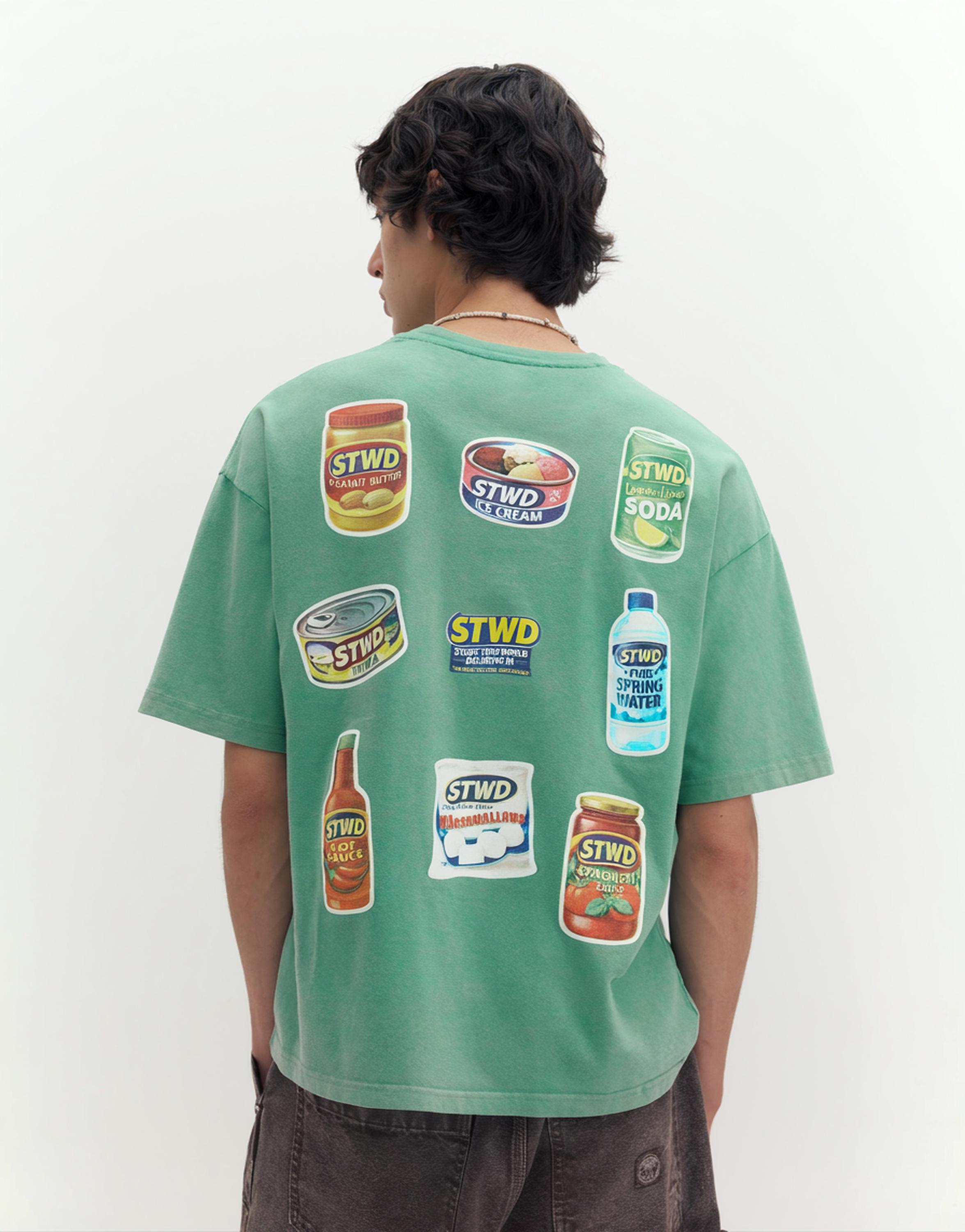 STWD graphic T-shirt — Green