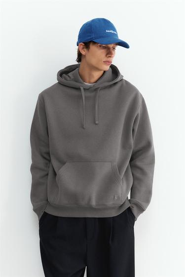 Basic hoodie — Anthracite grey 1