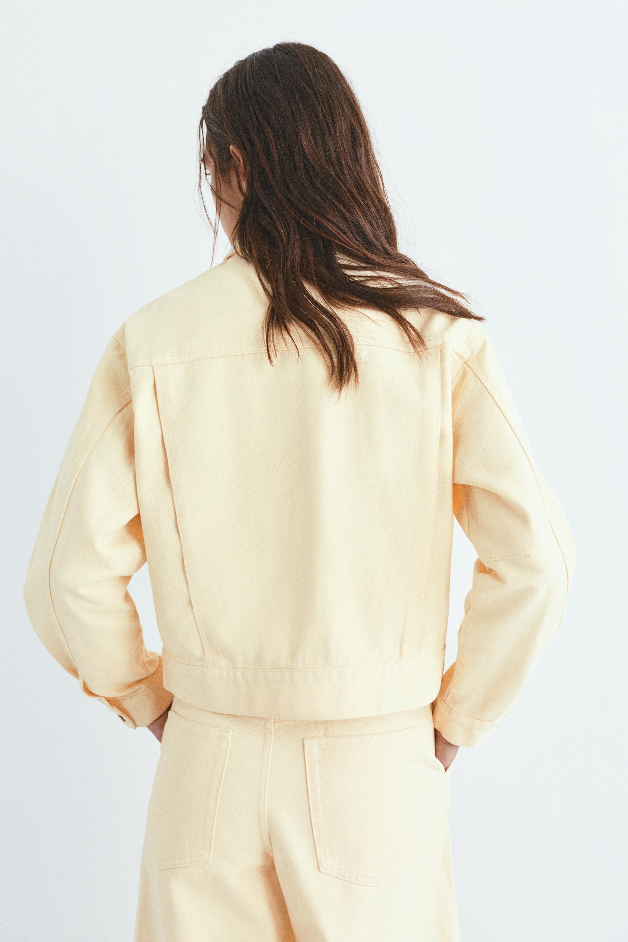 Yellow utility jacket — Yellow