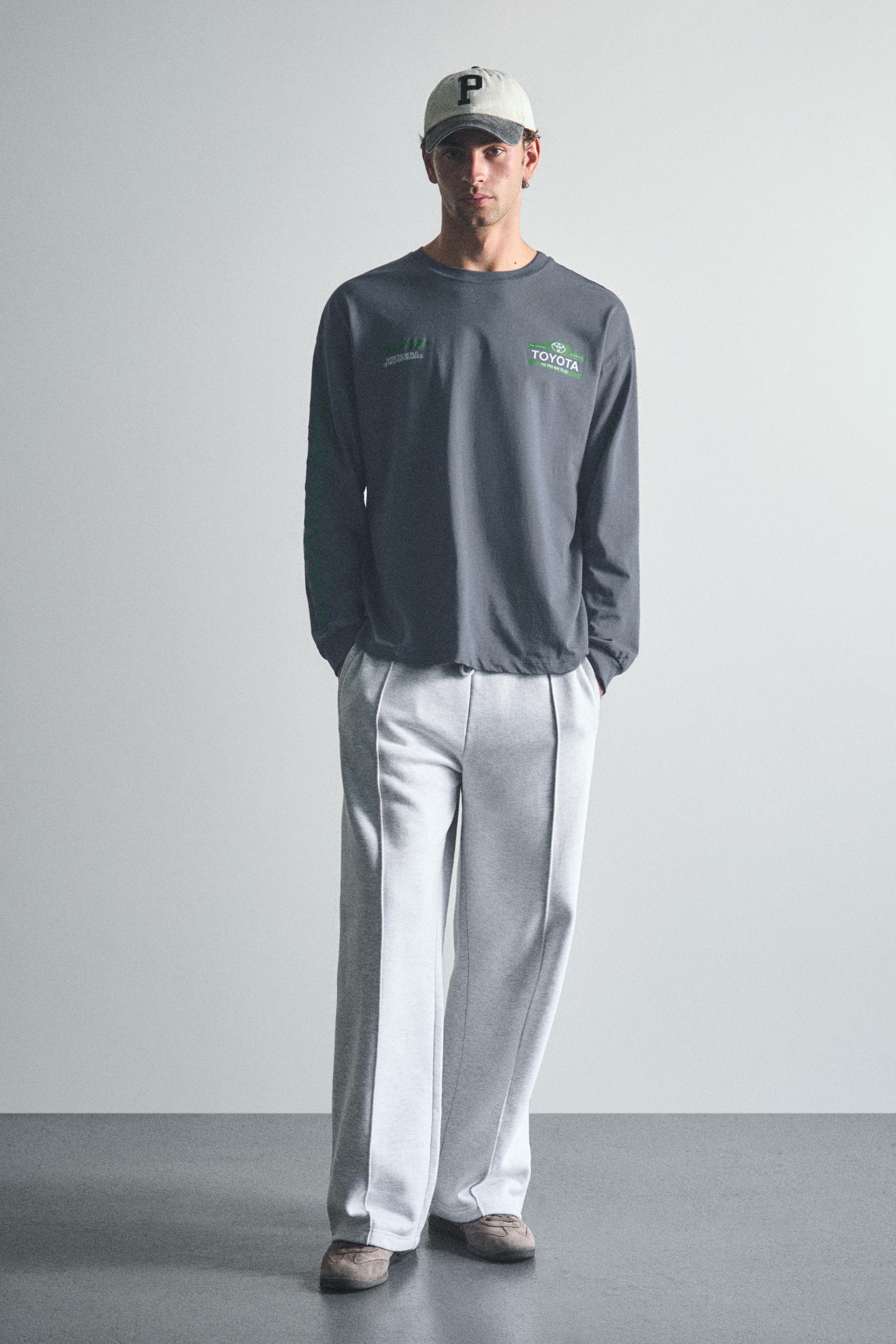 Toyota Celica long sleeve T-shirt — Dark anthracite
