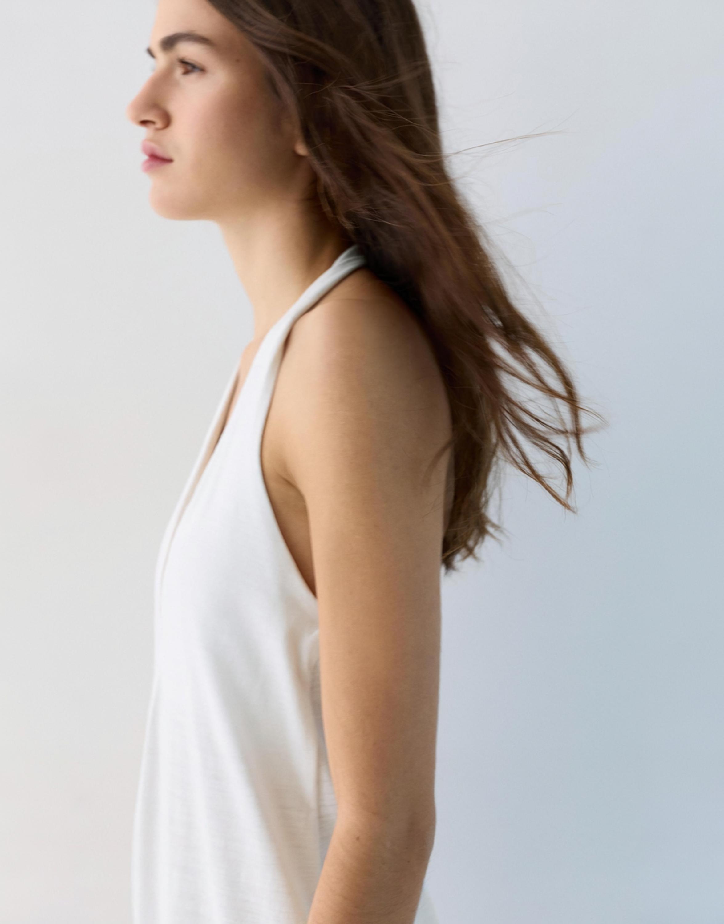 Halter midi elbise - Görsel 39