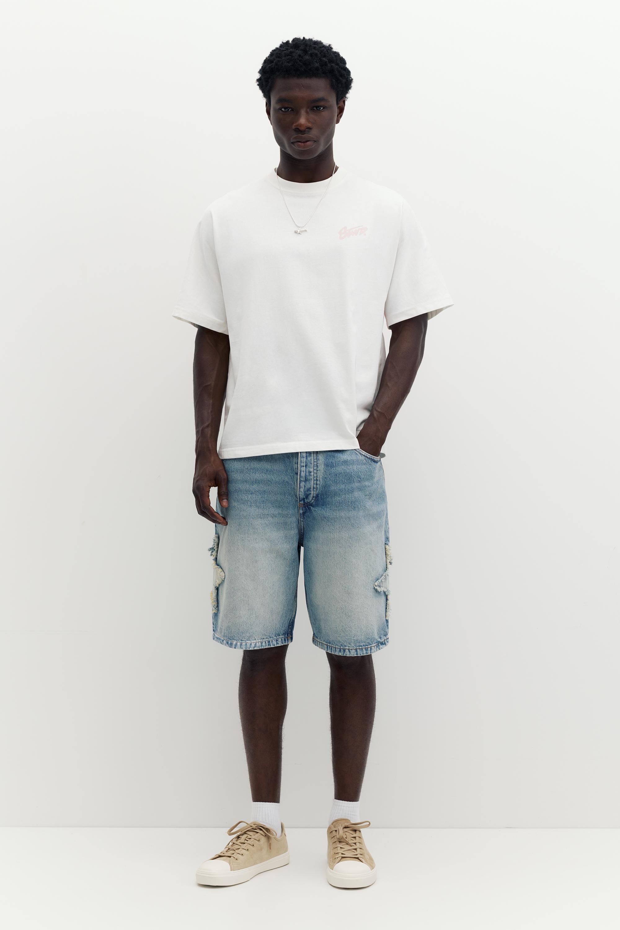 STWD graffiti logo T-shirt — Off white