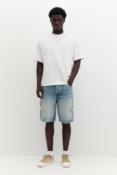 STWD graffiti logo T-shirt — Off white 4